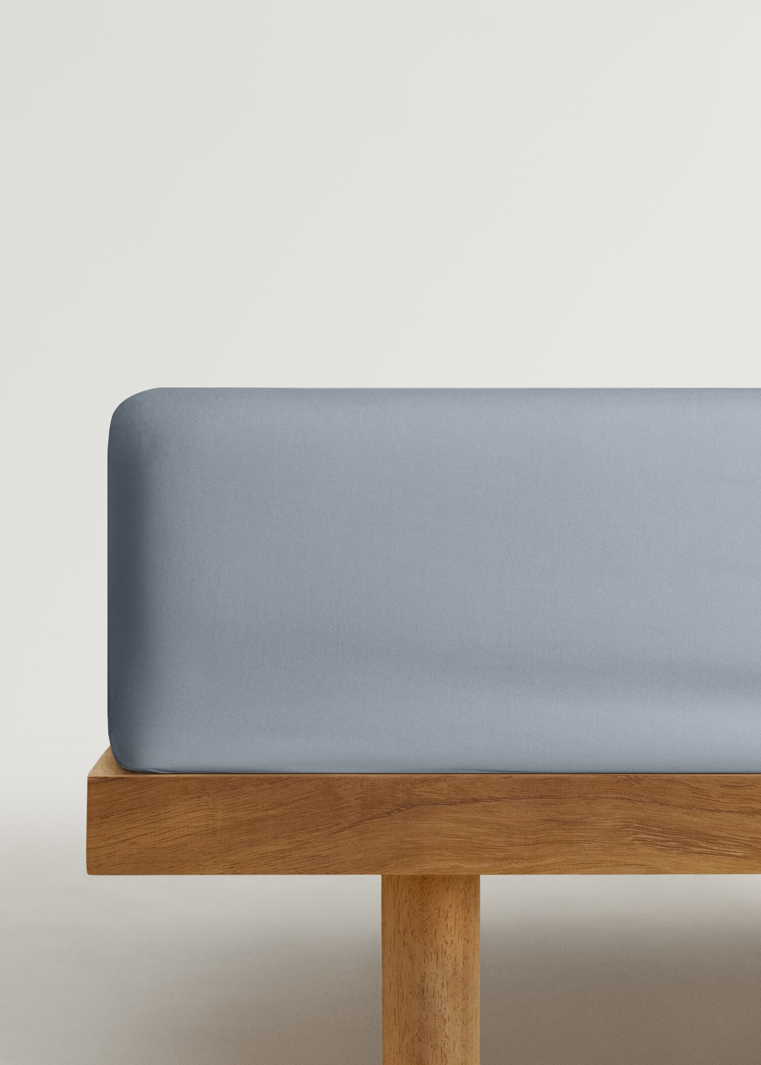 Percale cotton fitted sheet for 180 cm bed - Article without model