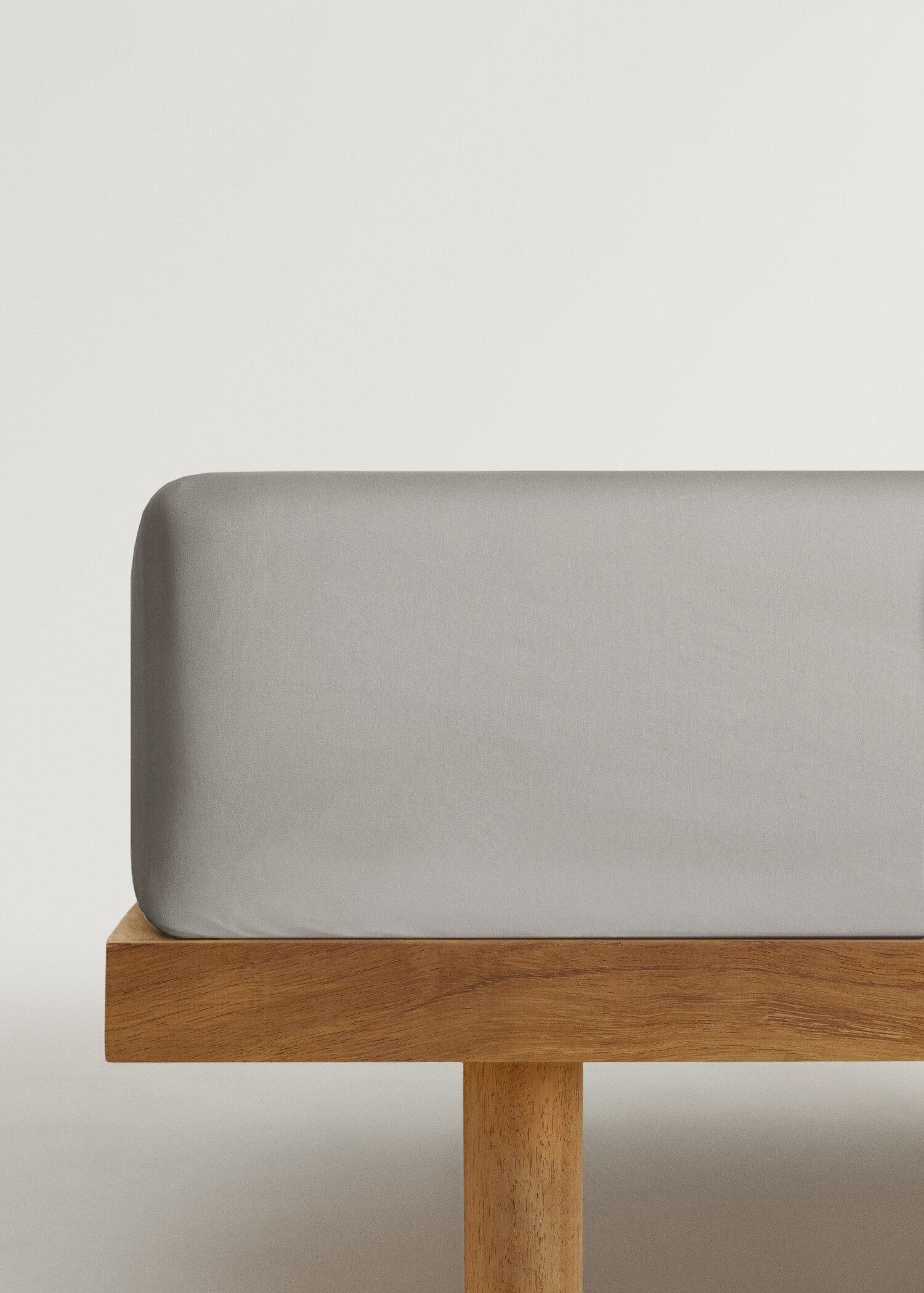 Percale cotton fitted sheet for 180 cm bed - Article without model