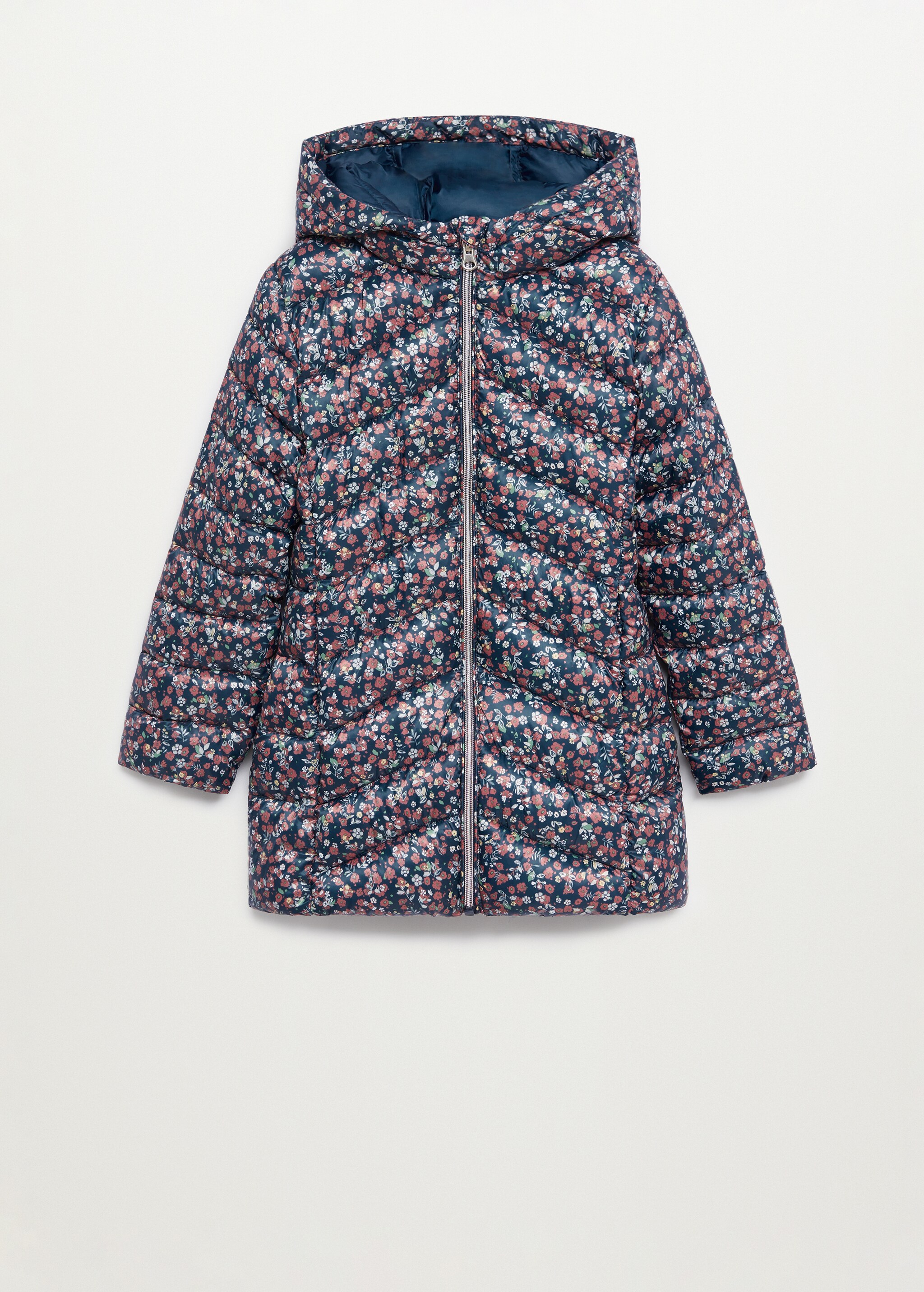 Anorak acolchado estampado floral - Artículo sin modelo