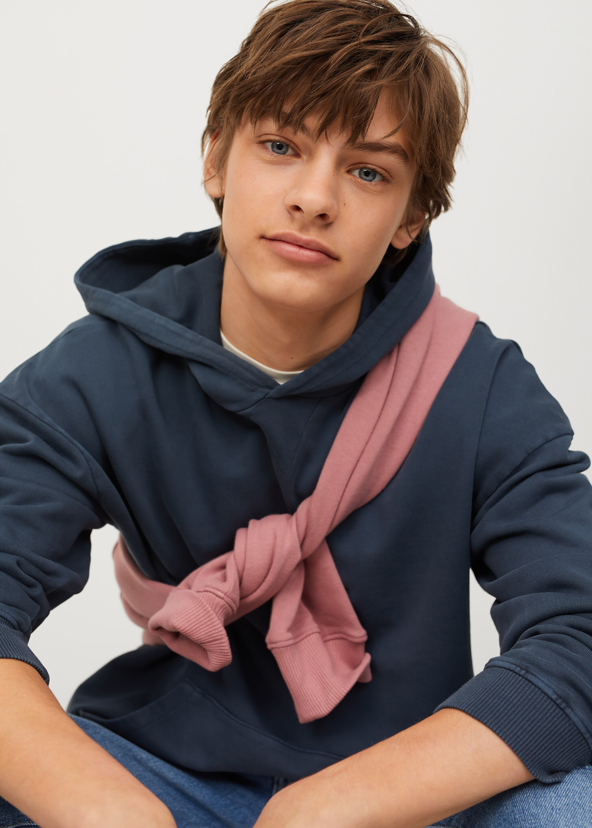 Sweater à capuche coton - Détail de l'article 1