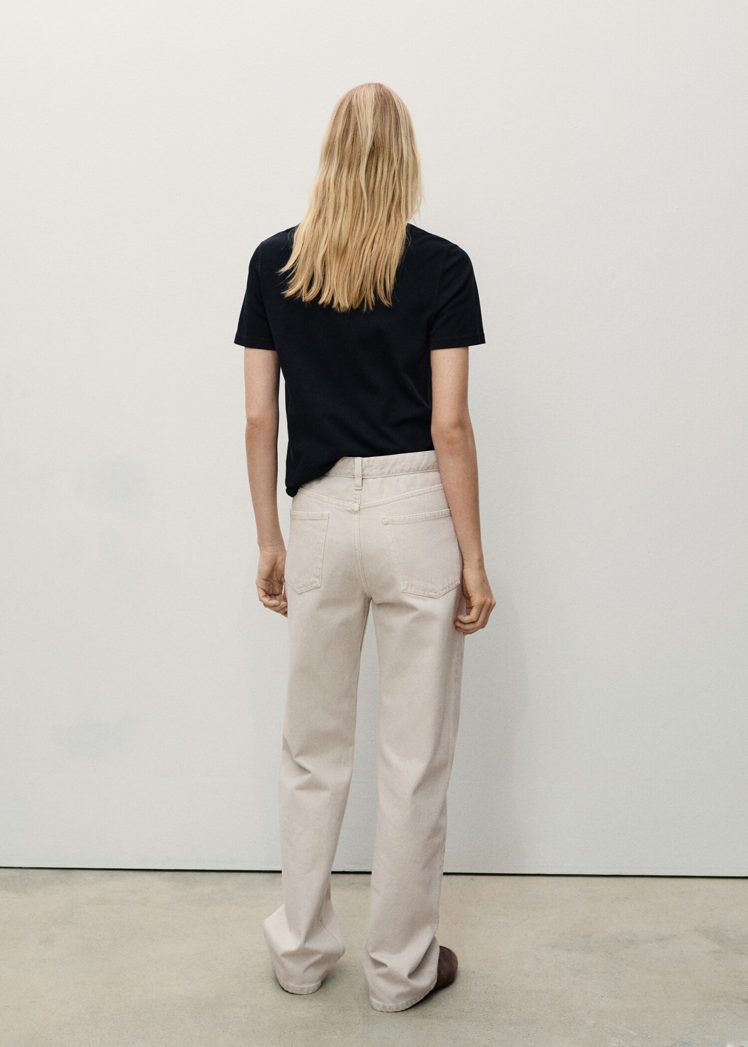 Jeans Miami rectos tiro medio - Reverso del artículo