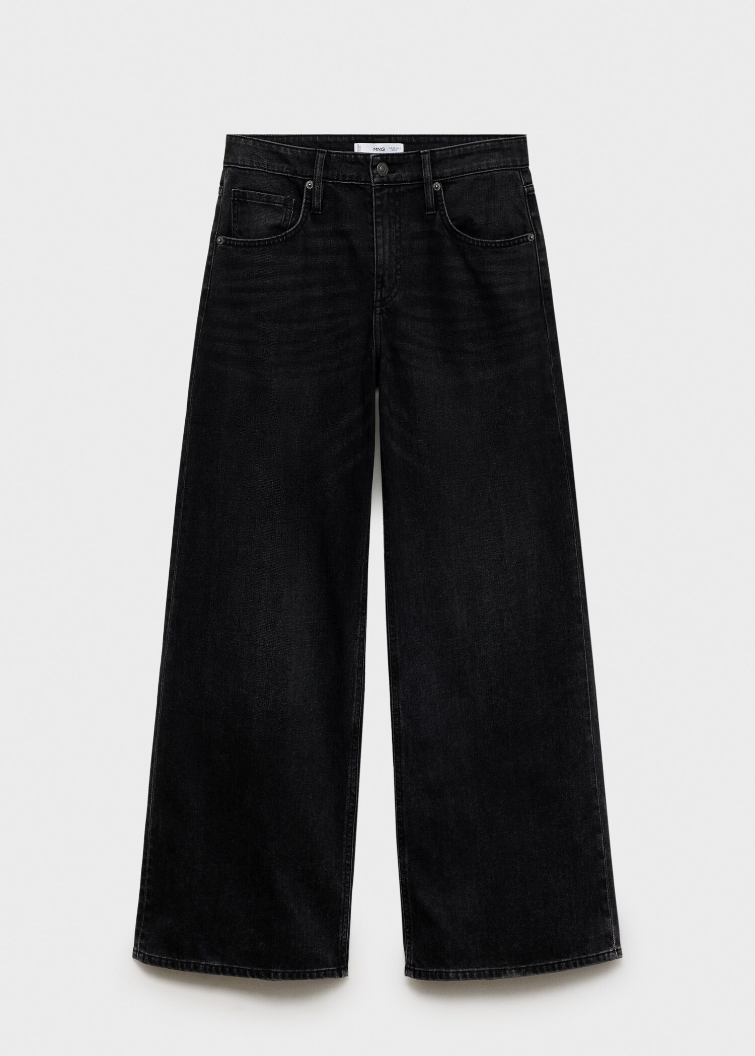 Low waist wide leg jeans - Article without model