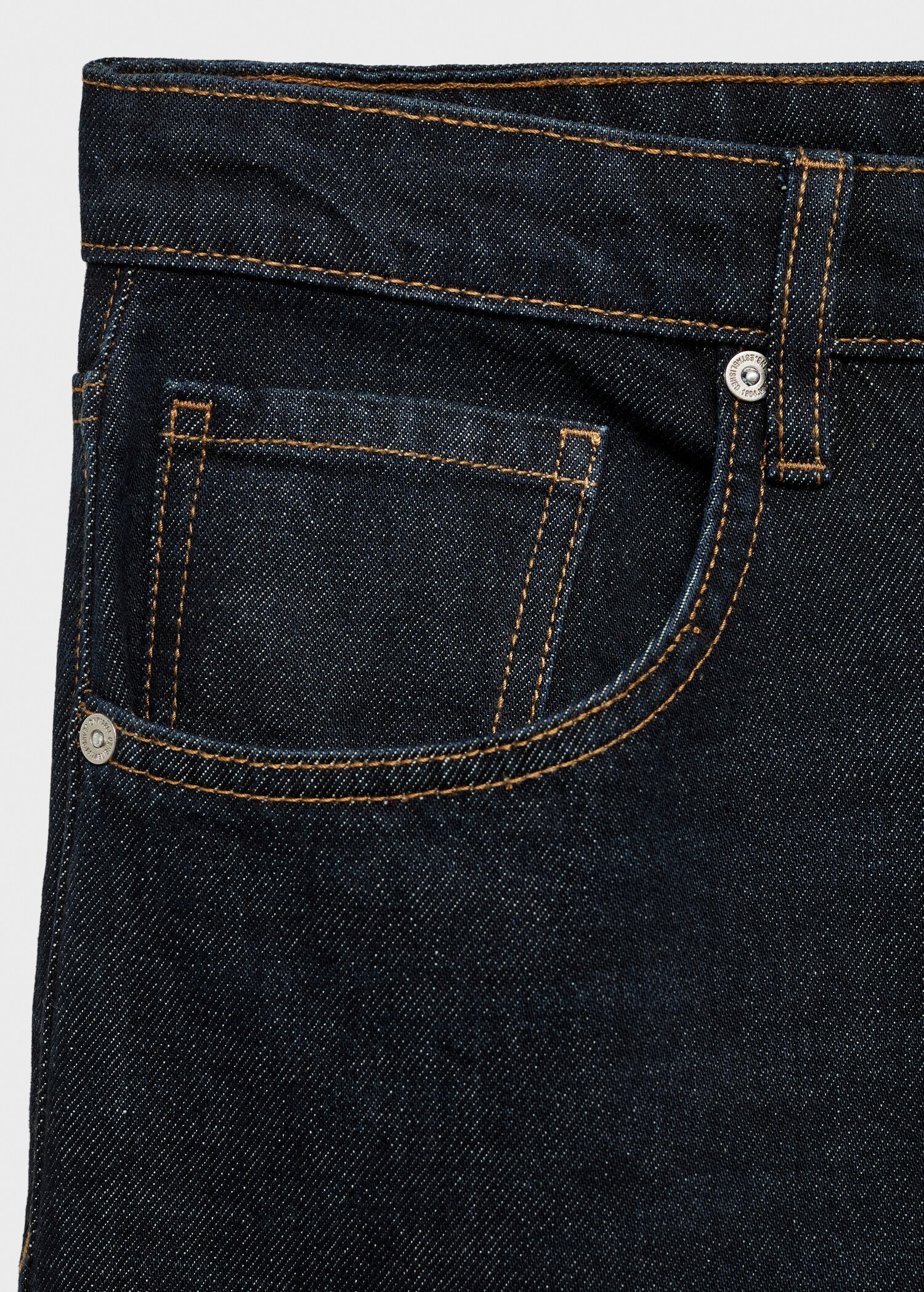 Low-rise rinse-wash wide leg jeans - Details of the article 8