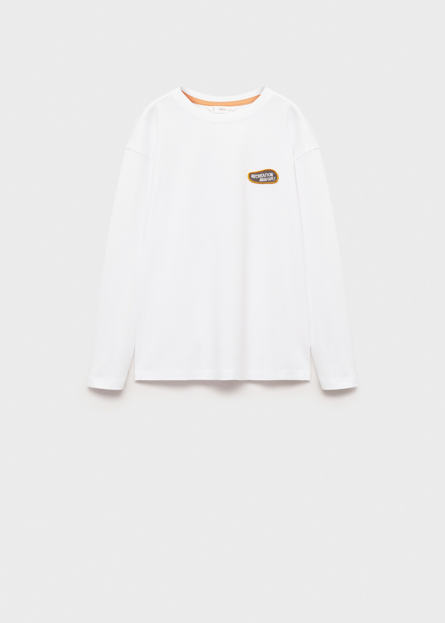 Printed cotton-blend T-shirt - Article without model