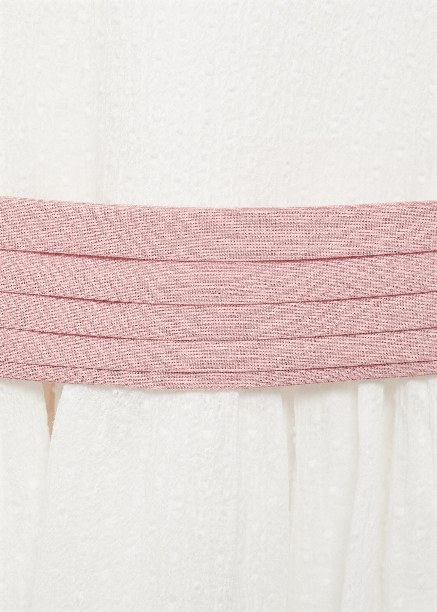 Belt linen dress - Details of the article 8