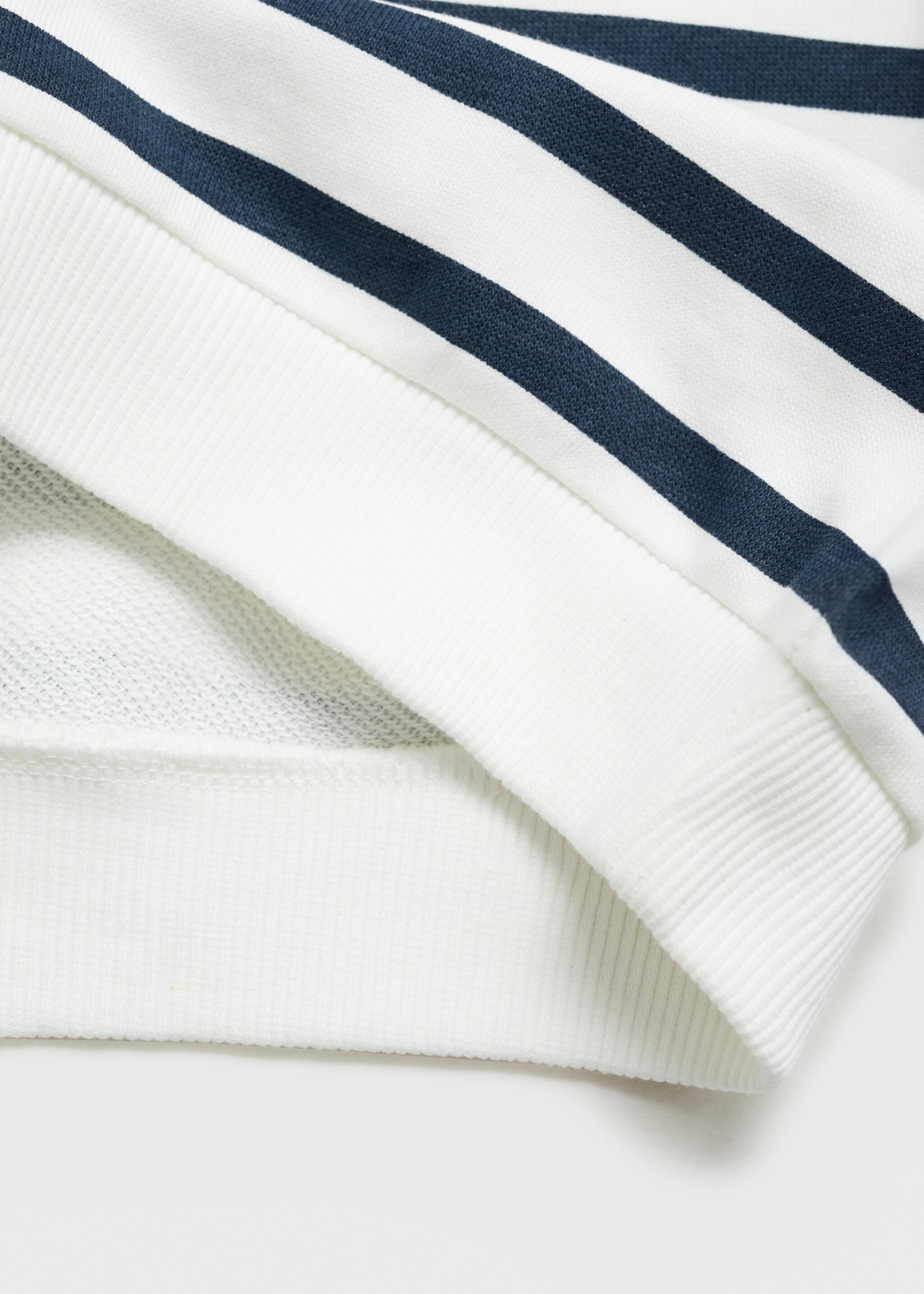 Message striped sweatshirt - Details of the article 0, Off White. Ref: 87033648-00.