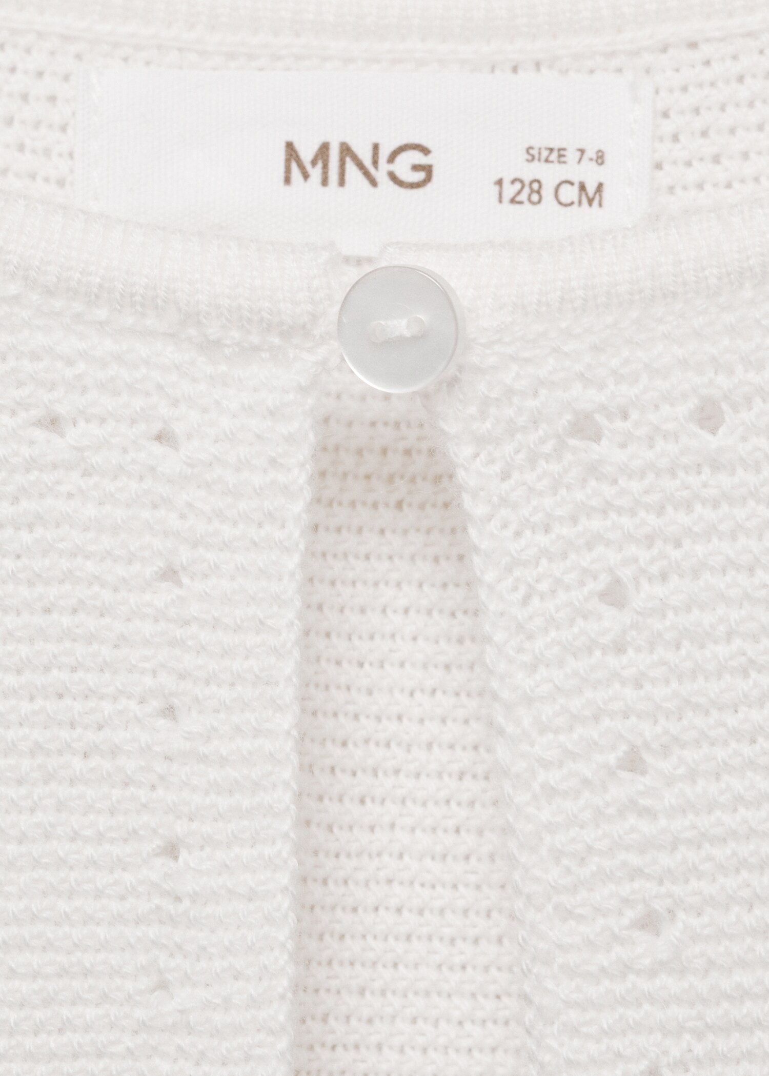 Cotton knit cape - Details of the article 8