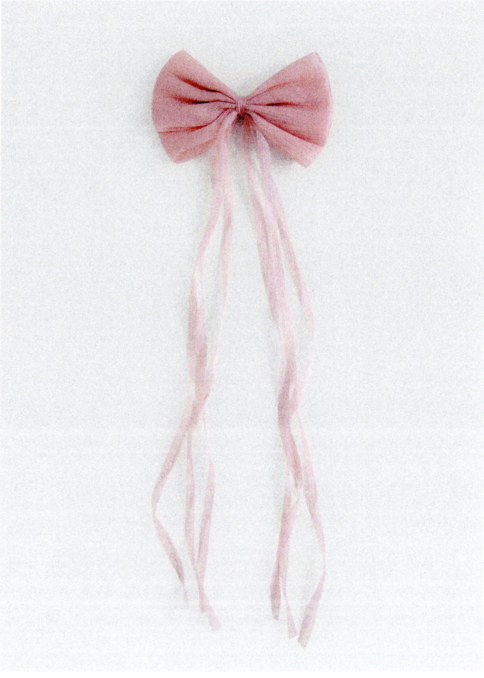 Bow hairclip - Details of the article 5, Pale Pink. Ref: 87033651-00.