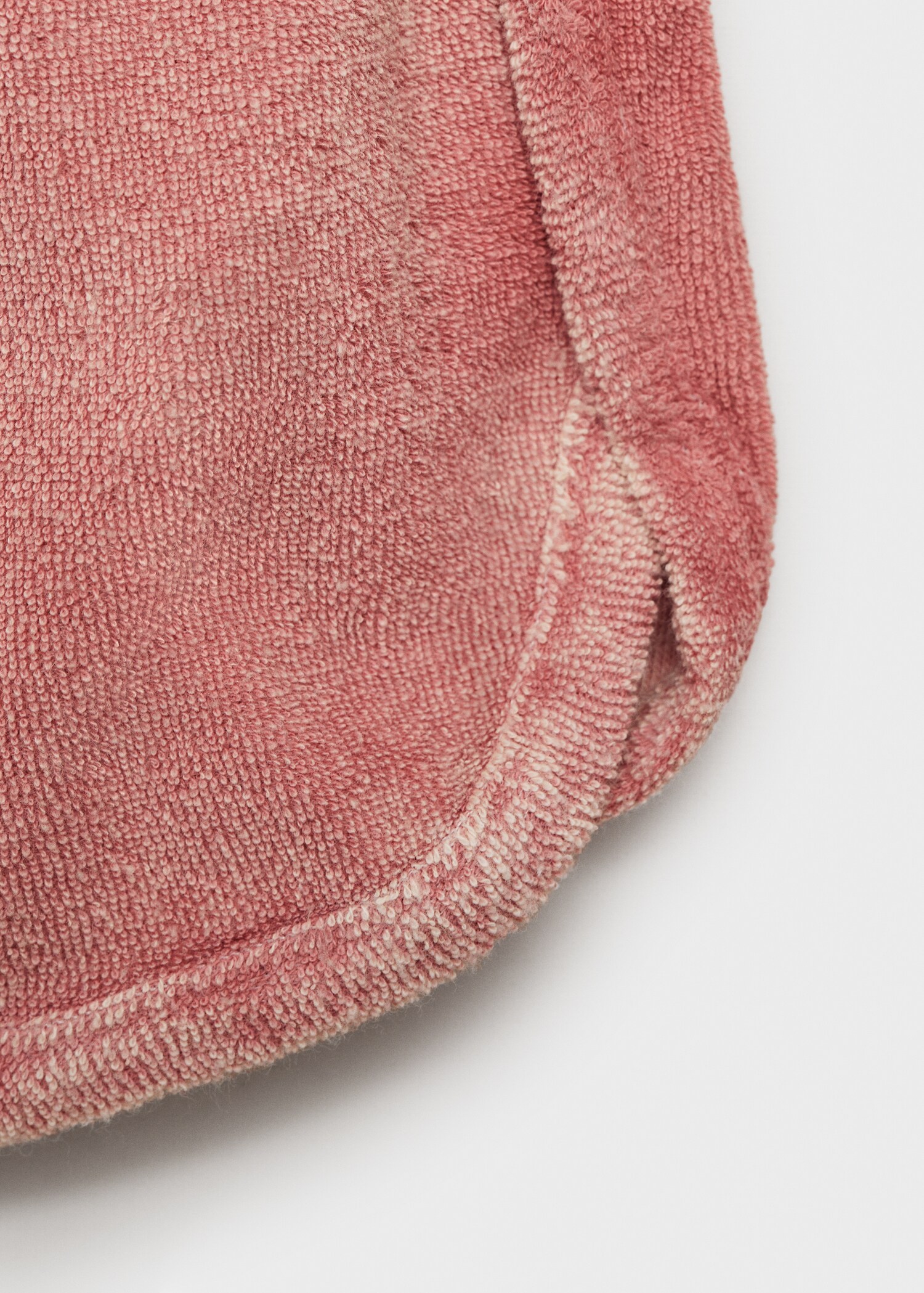 Short en coton bouclette overdyed - Détail de l'article 0