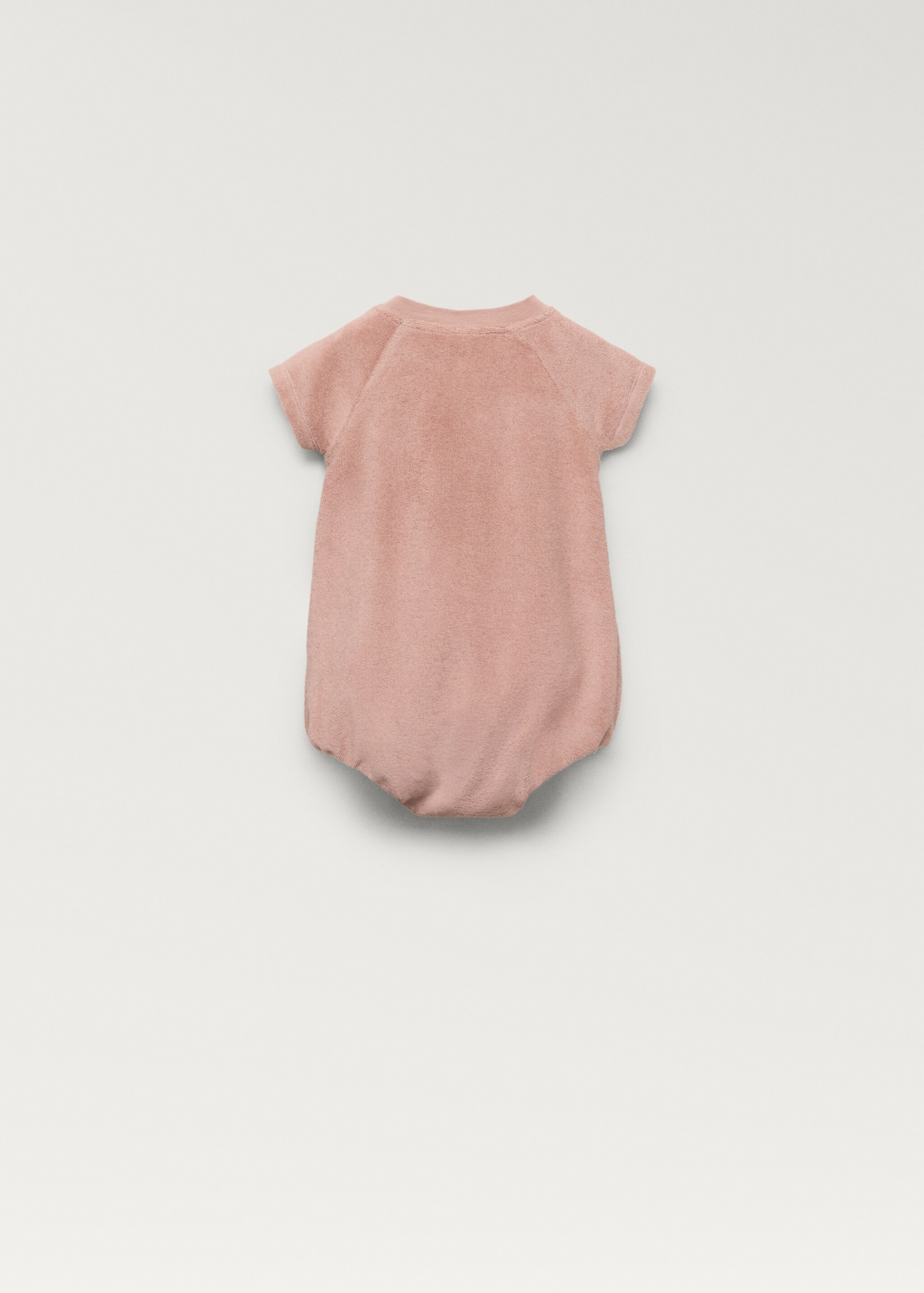 Froté pyžamové body - Detail zboží 1, Růžová. Ref: 87033656-00.