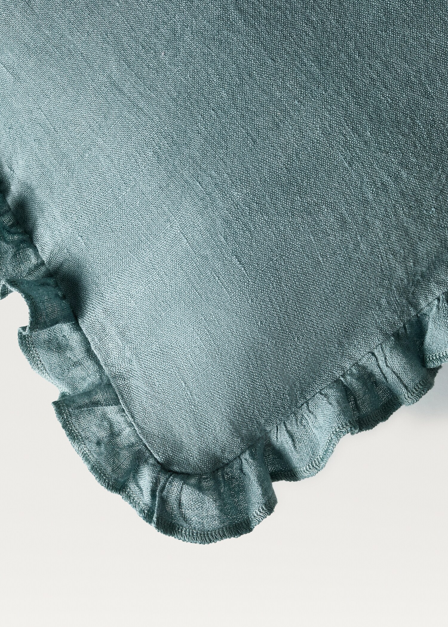 Housse de coussin pour enfant détail volant 30x40 cm - Détail de l'article 2