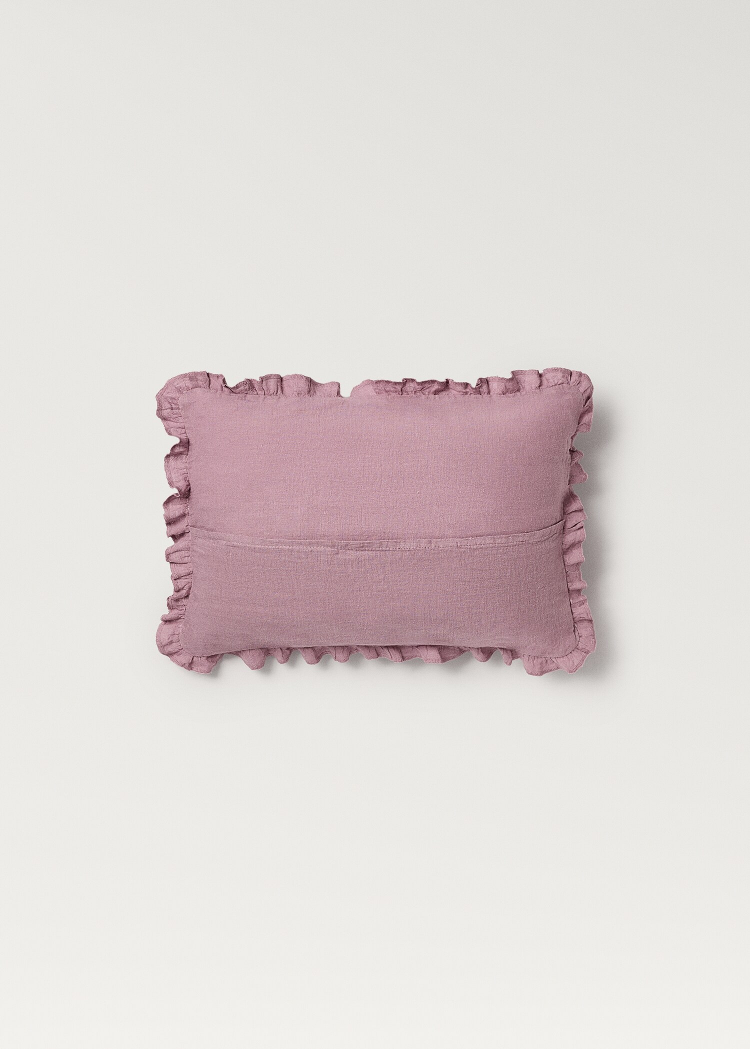 Housse de coussin pour enfant détail volant 30x40 cm - Détail de l'article 1
