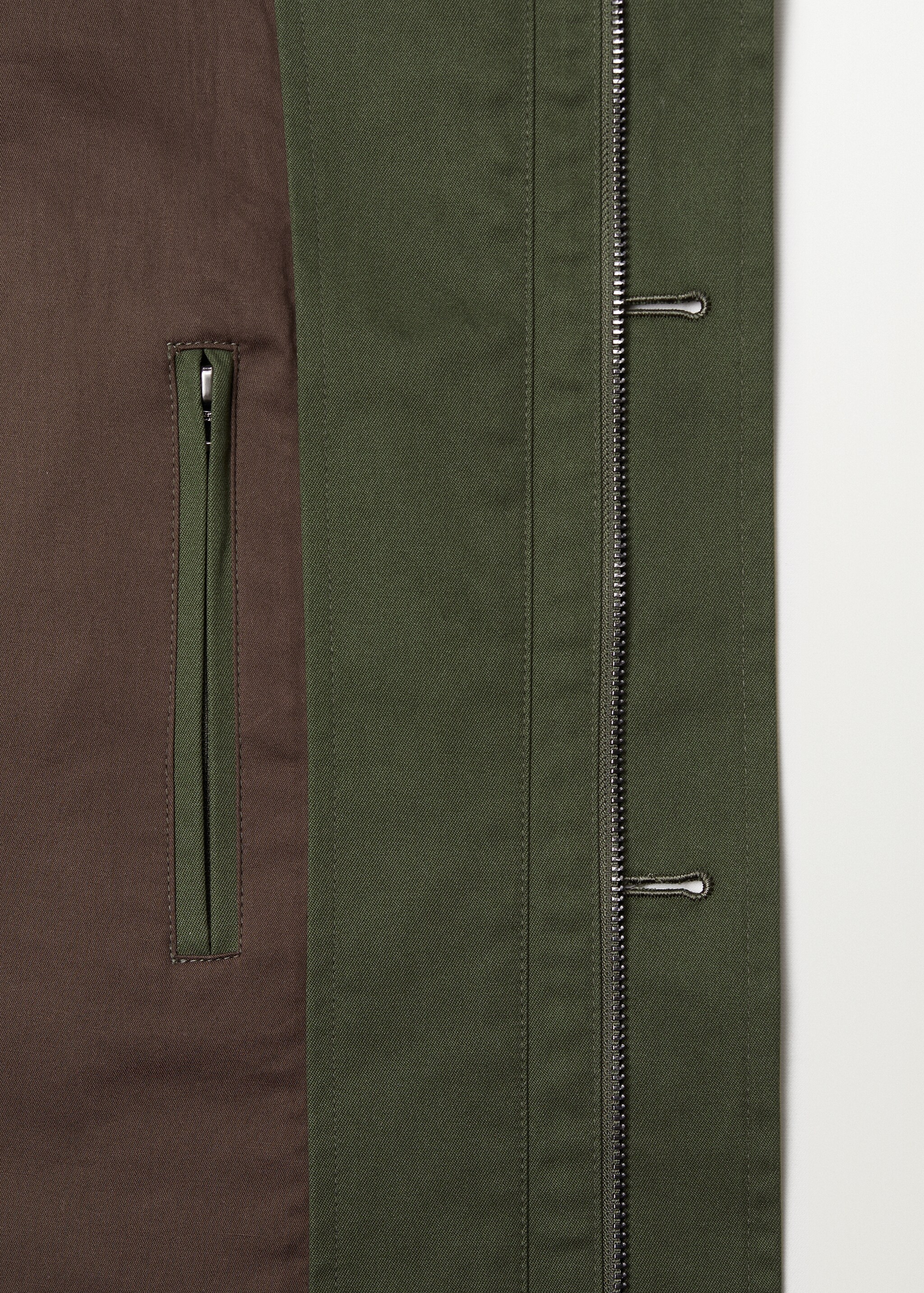Pockets cotton parka - Details of the article 8