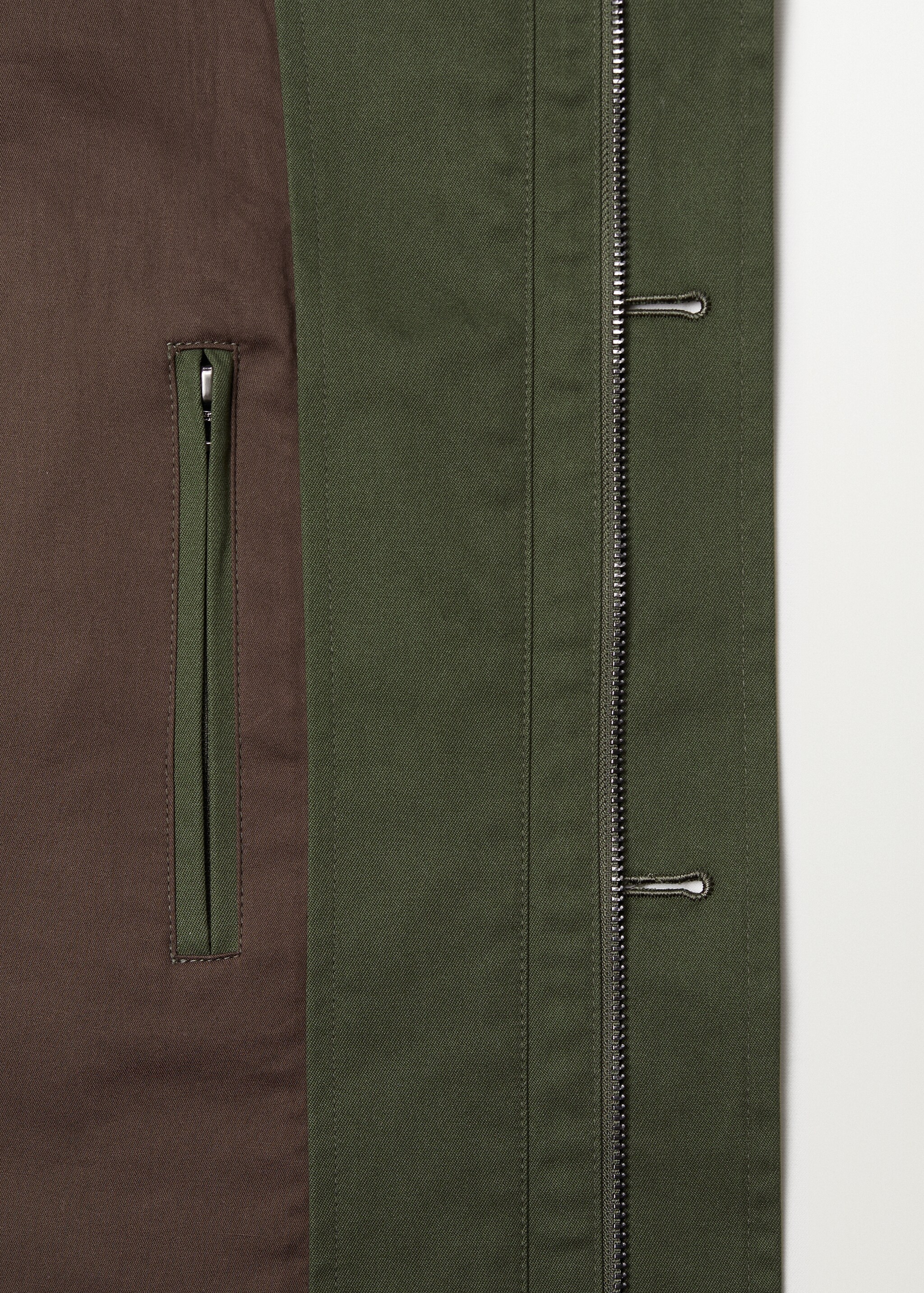 Pockets cotton parka - Details of the article 8