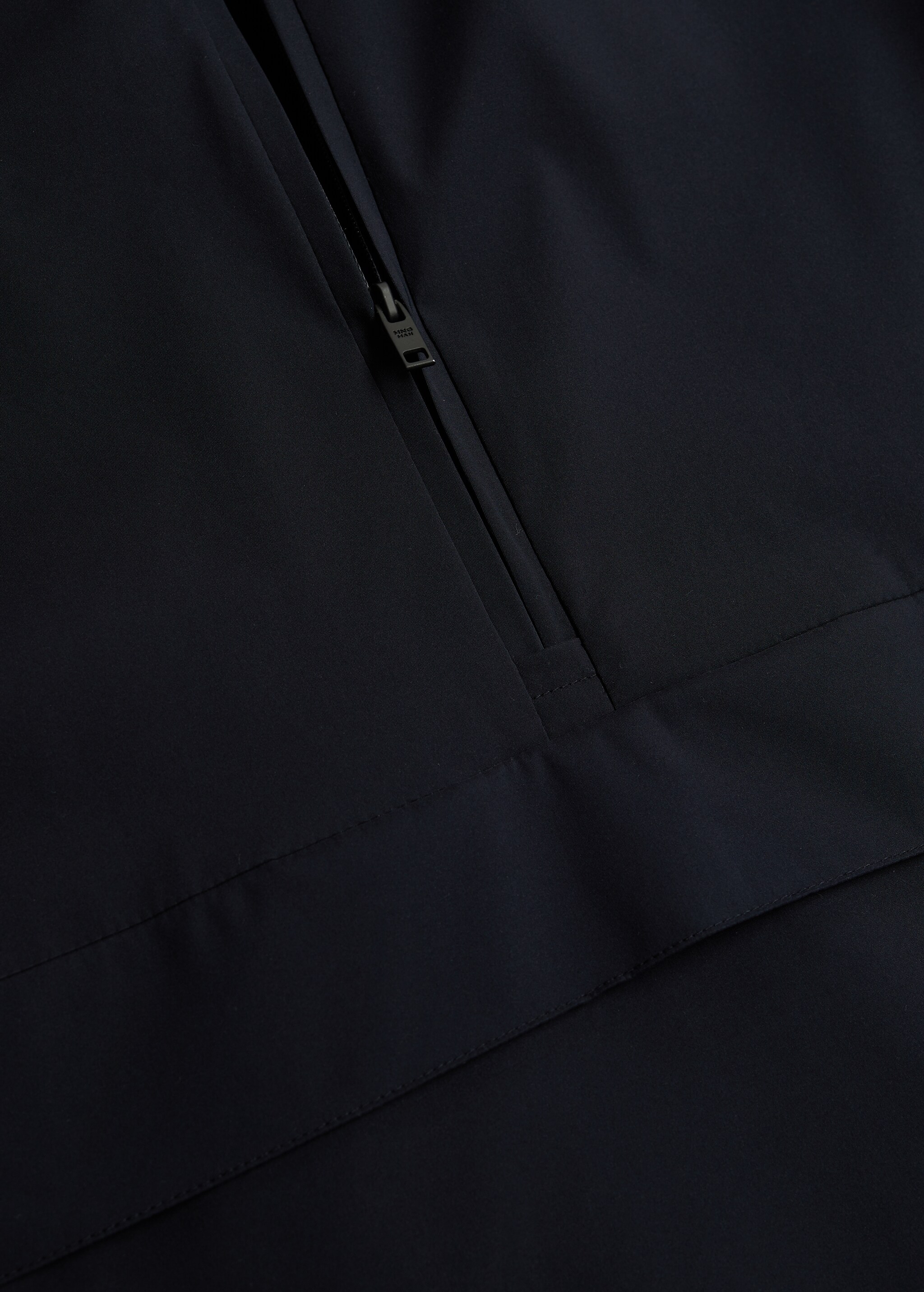 Sudadera combinada punto cremallera - Detalle del artículo 7