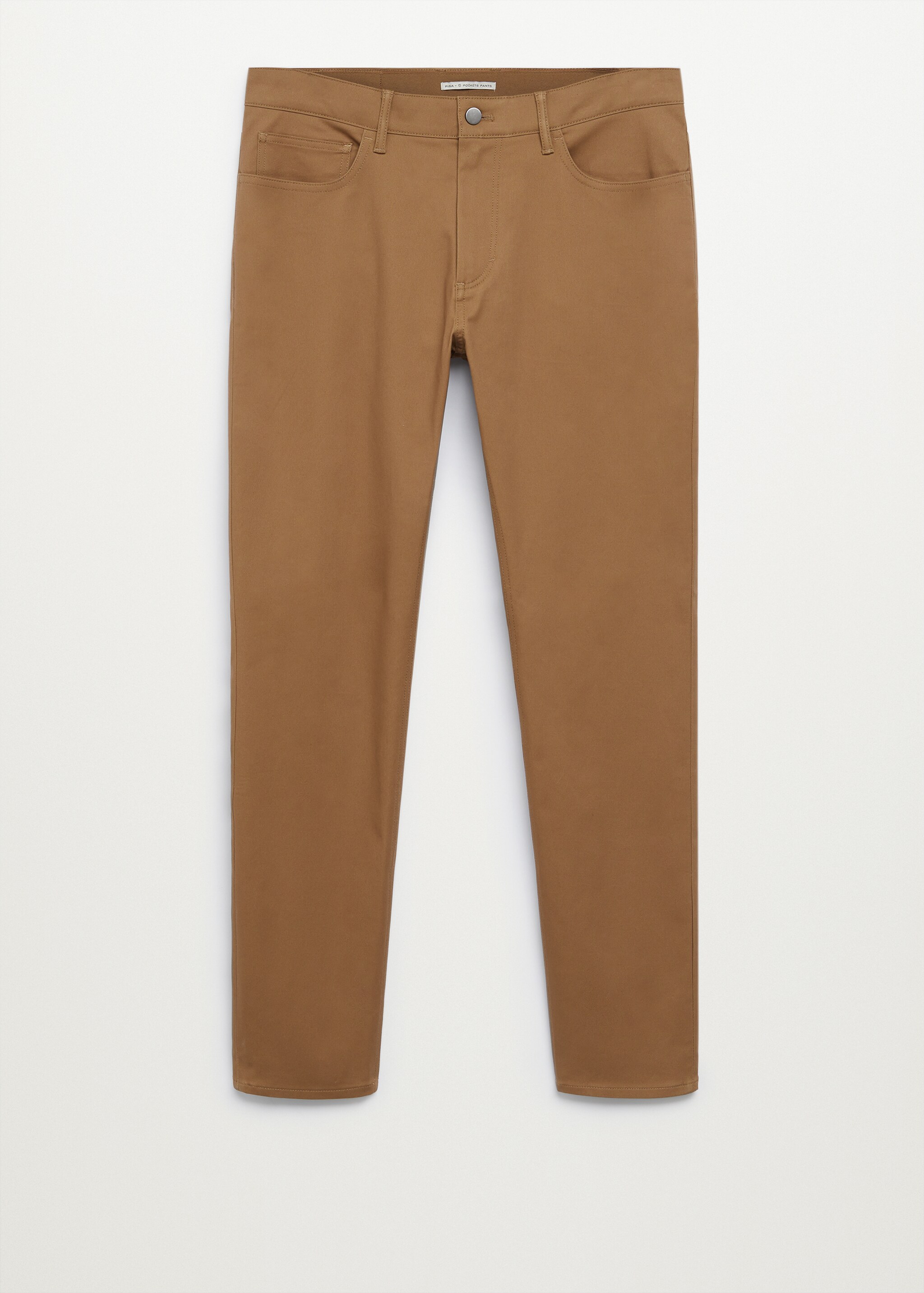 Keprové kalhoty džínového stylu slim fit - Zboží bez modelu