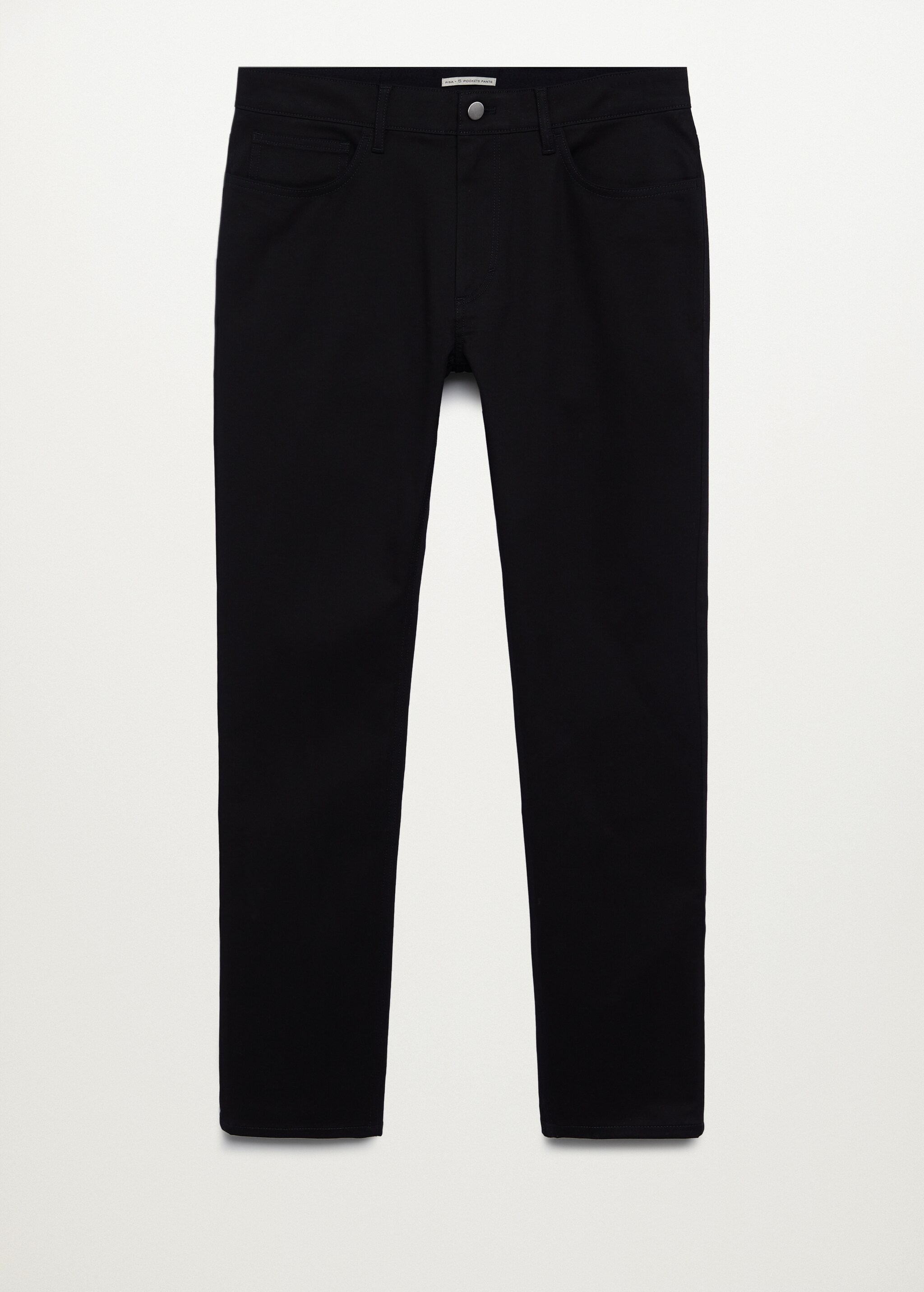 Keprové kalhoty džínového stylu slim fit - Zboží bez modelu