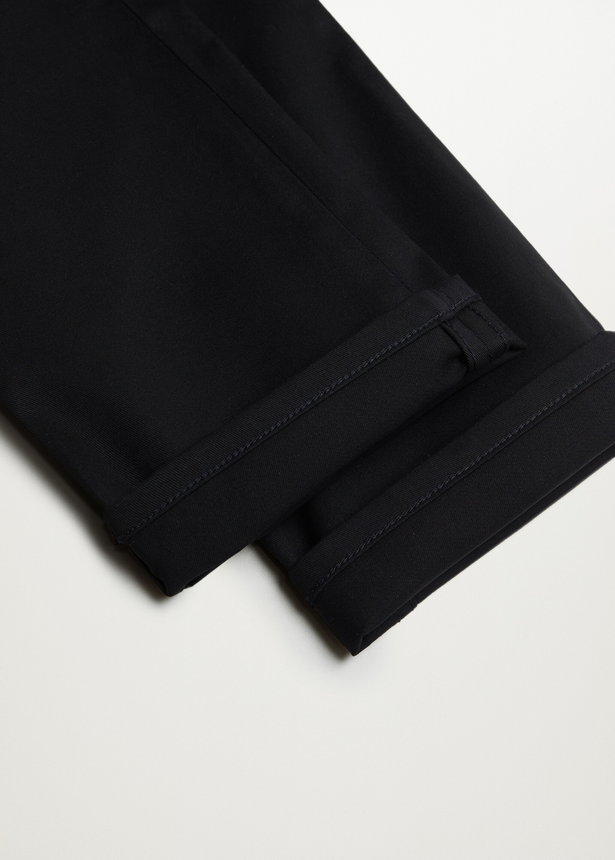 Keprové kalhoty džínového stylu slim fit - Detail zboží 7