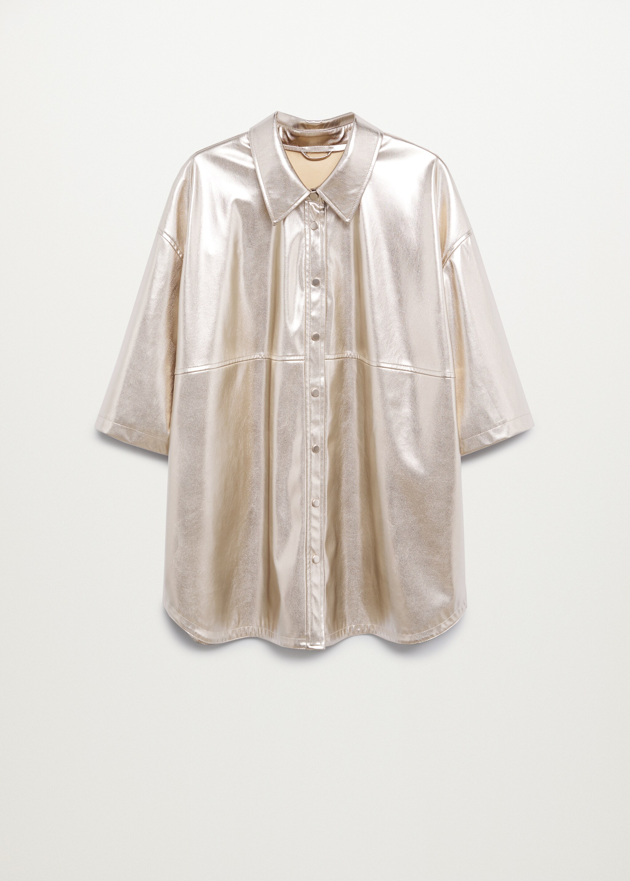Sobrecamisa efecto metalizado - Artículo sin modelo