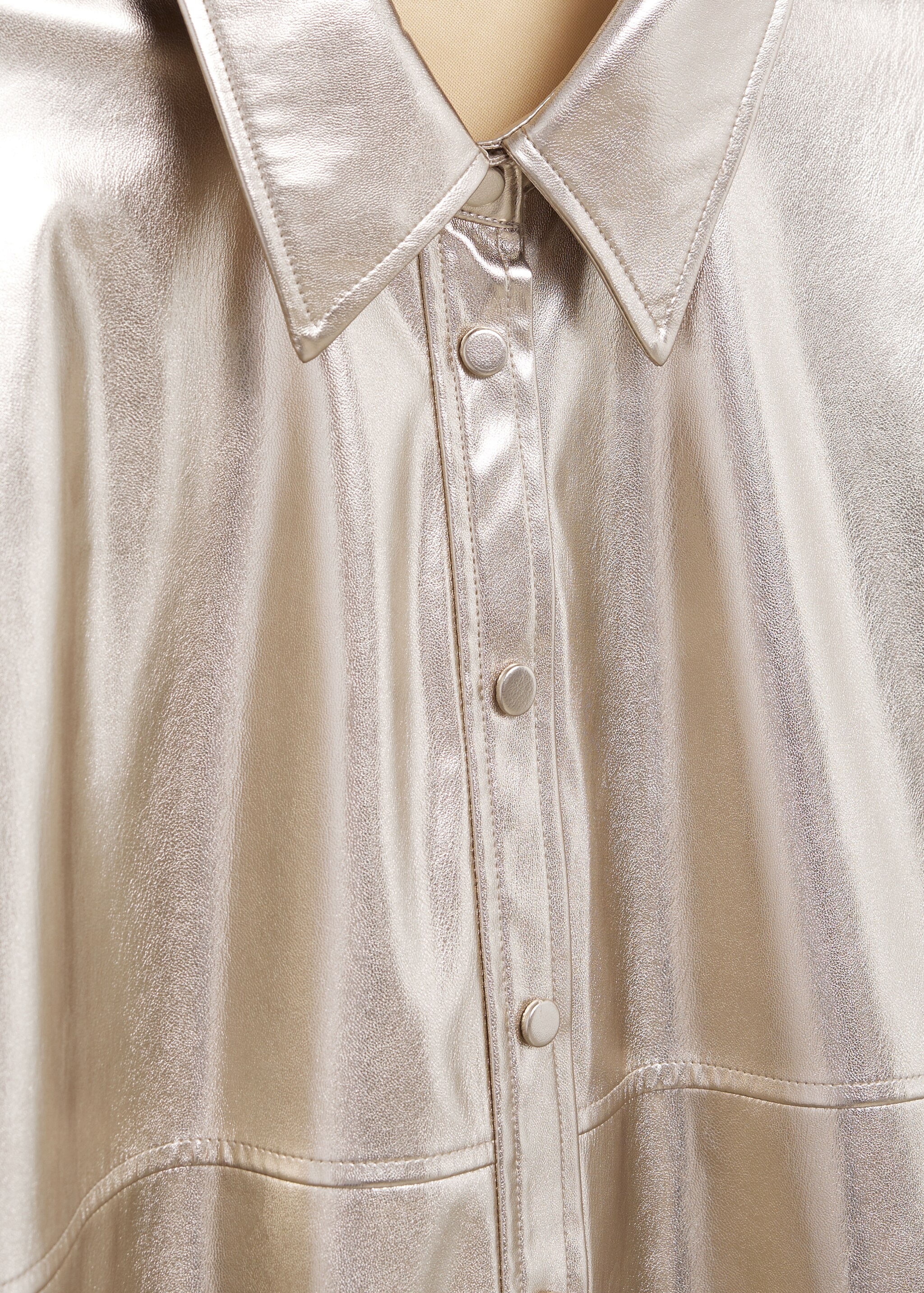 Sobrecamisa efecto metalizado - Detalle del artículo 8