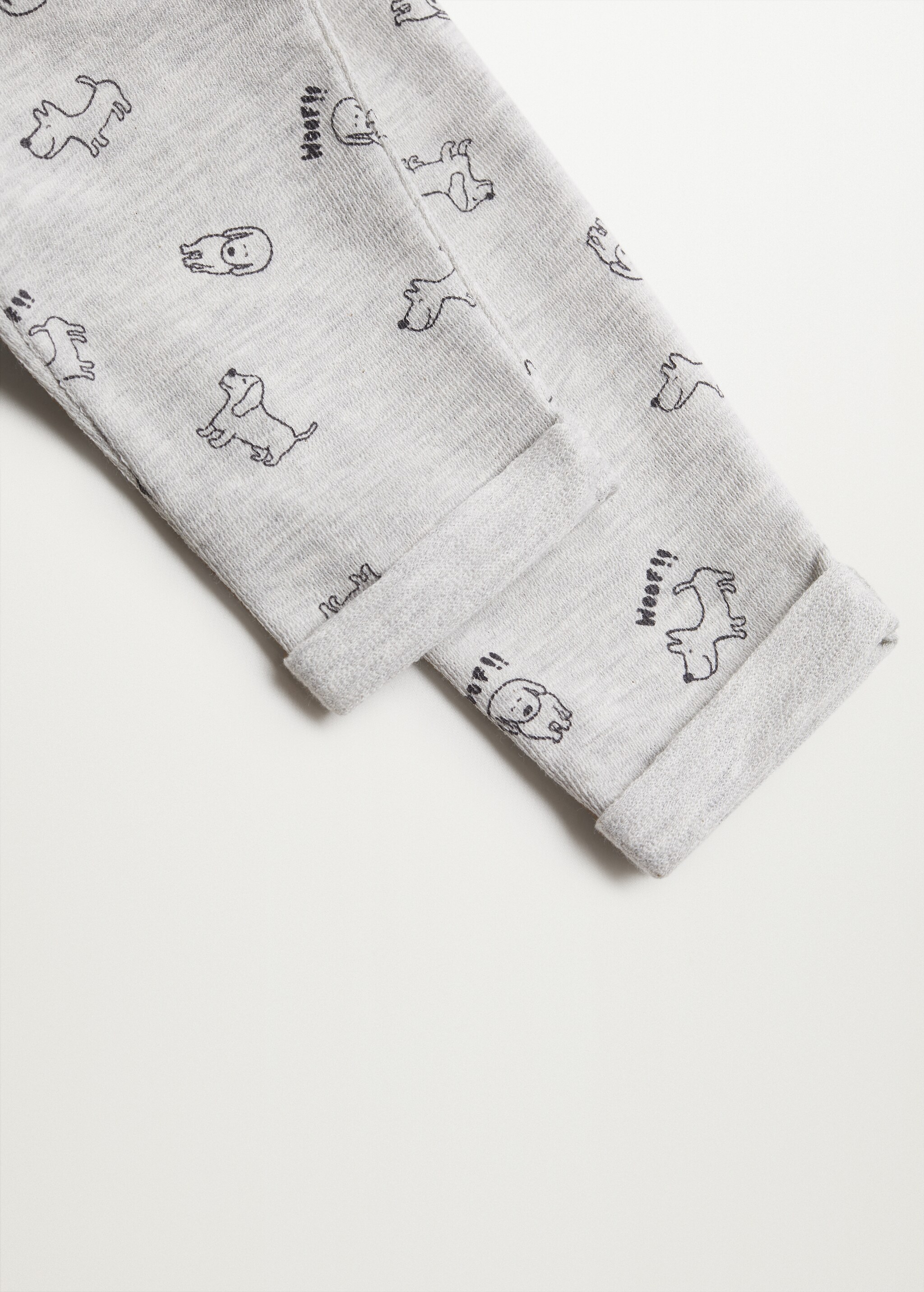 Pantalón jogger estampado - Detalle del artículo 8