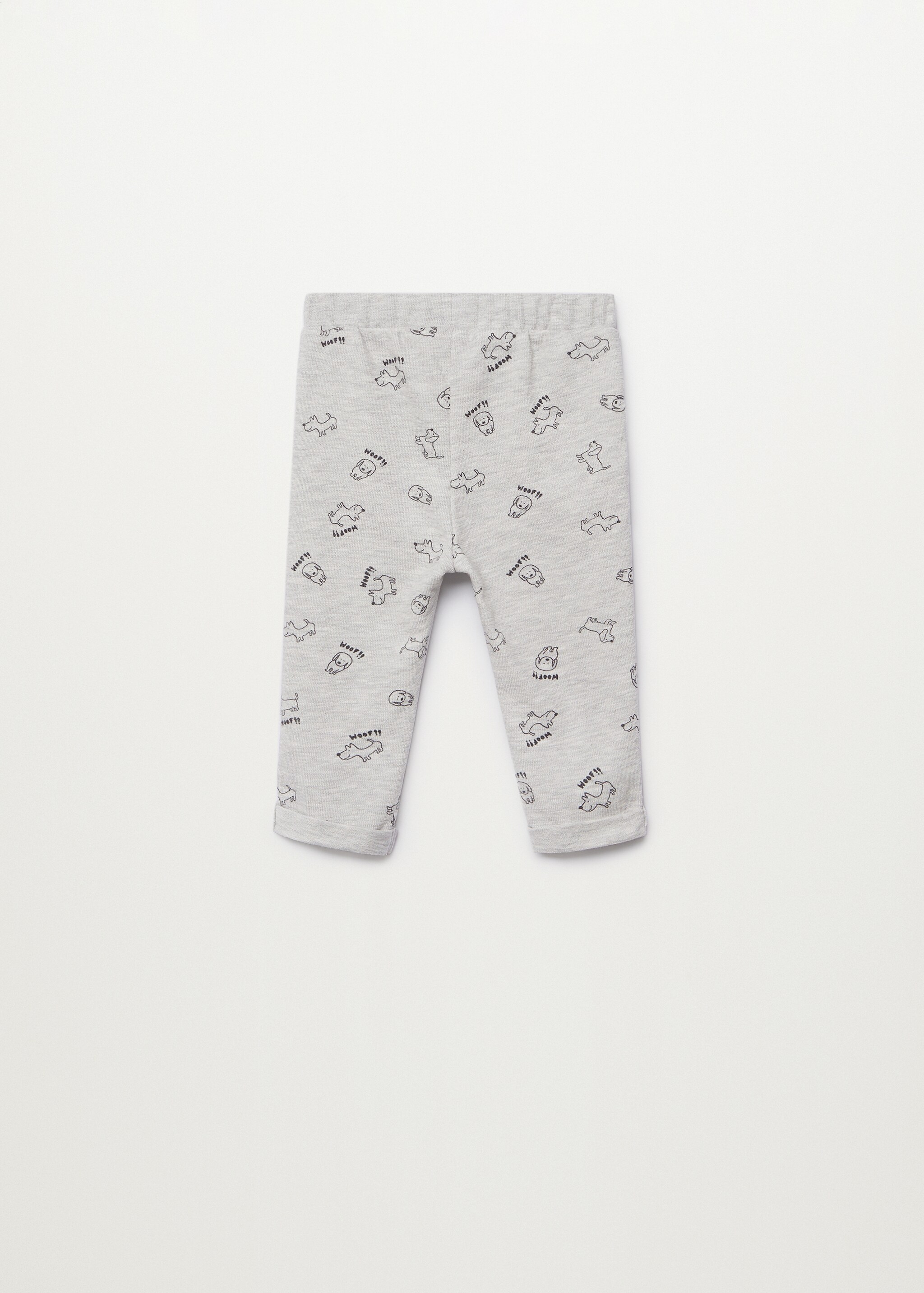 Pantalón jogger estampado - Reverso del artículo