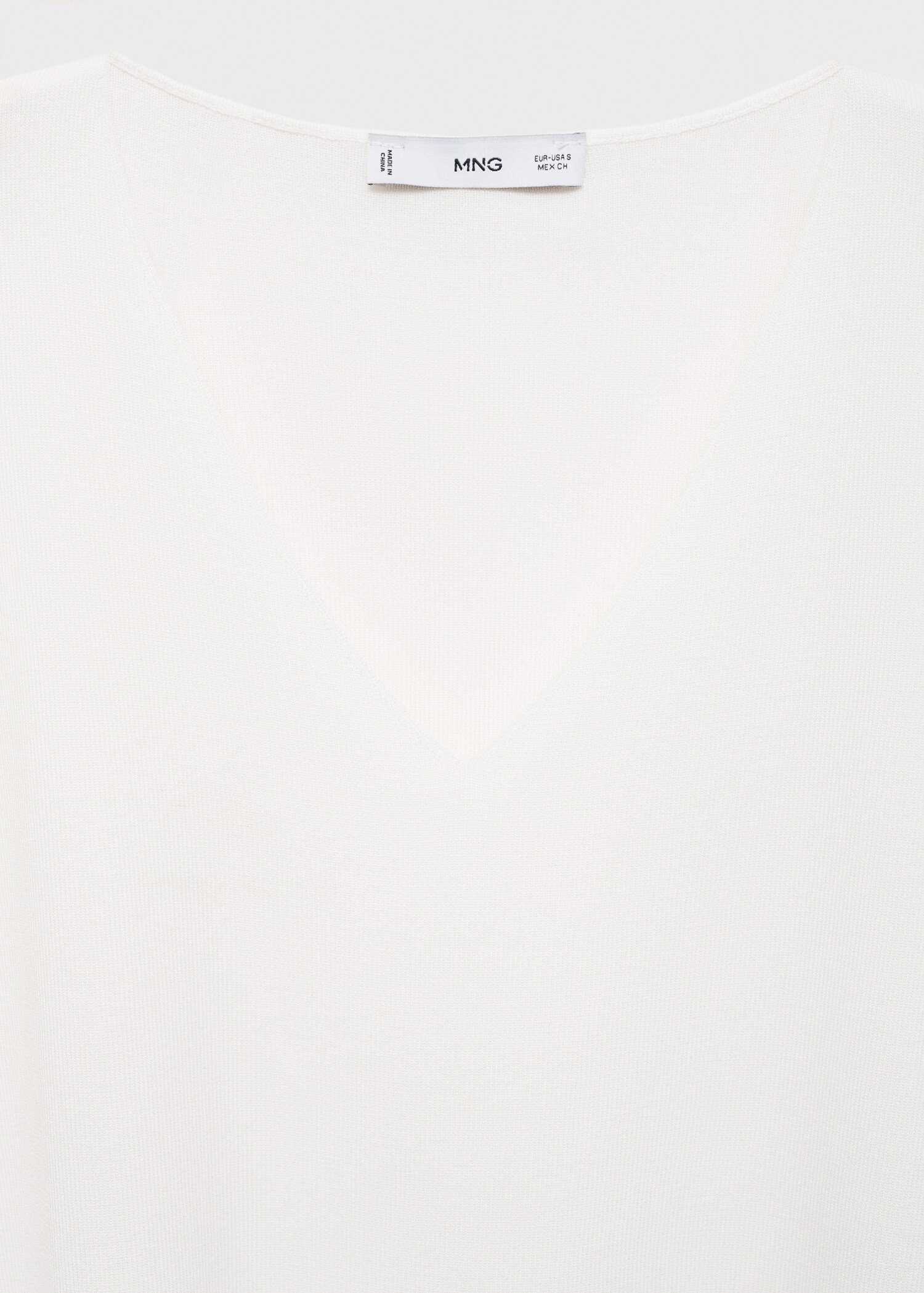 Top en maille col V - Détail de l'article 8