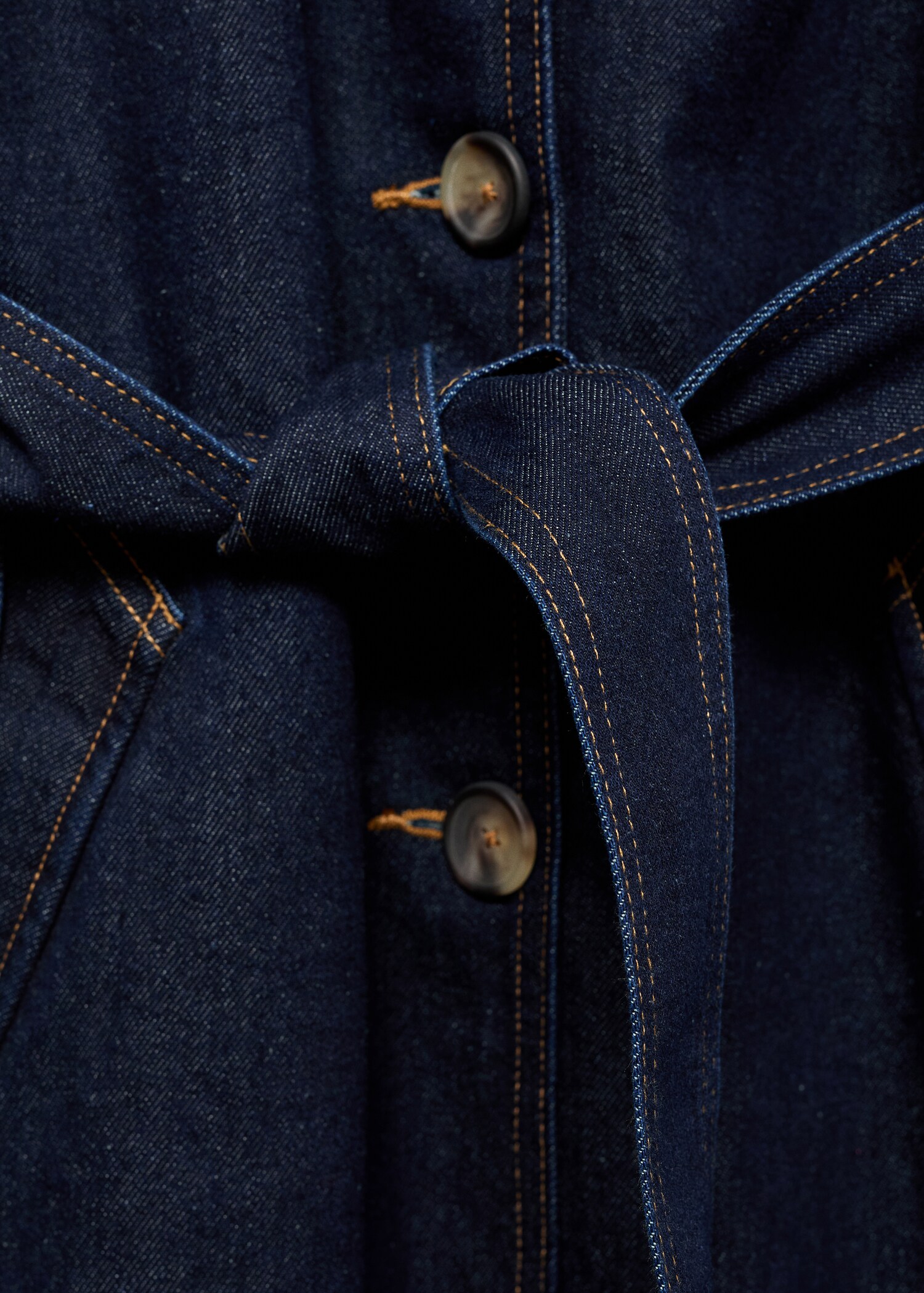 Trench largo vaquero rinse wash - Detalle del artículo 8
