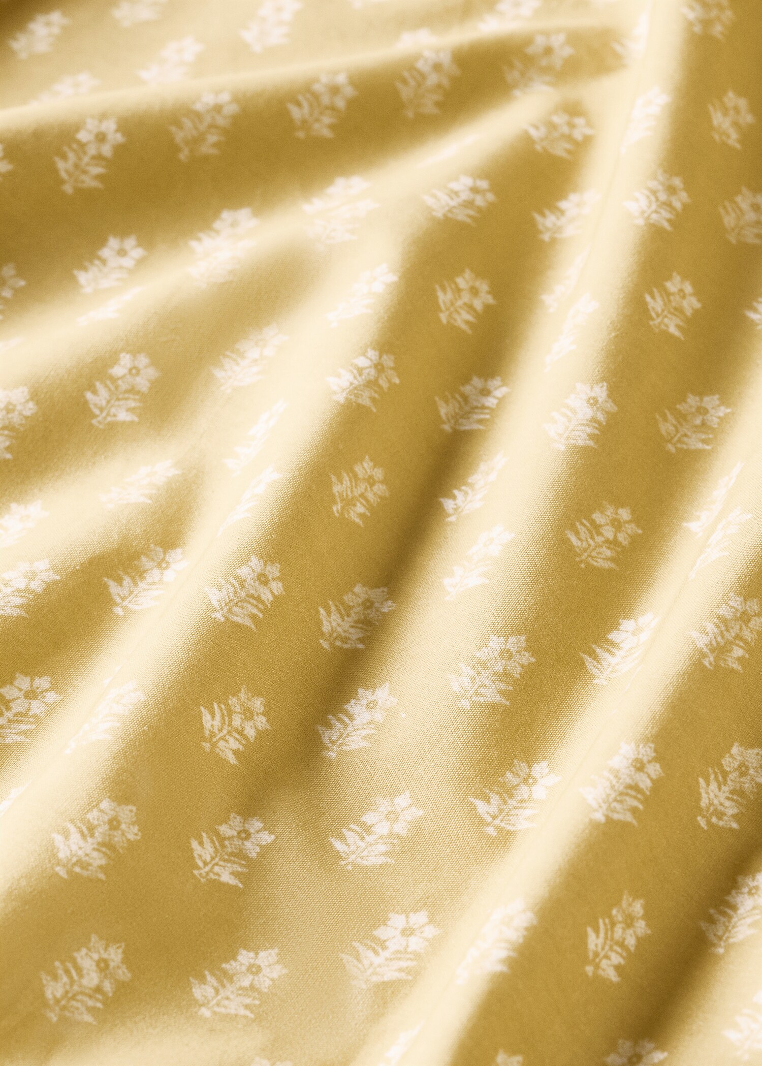 Perkalkatoenen hoeslaken met bloemetjes voor kinderbed 90 cm - Detail van het artikel 2