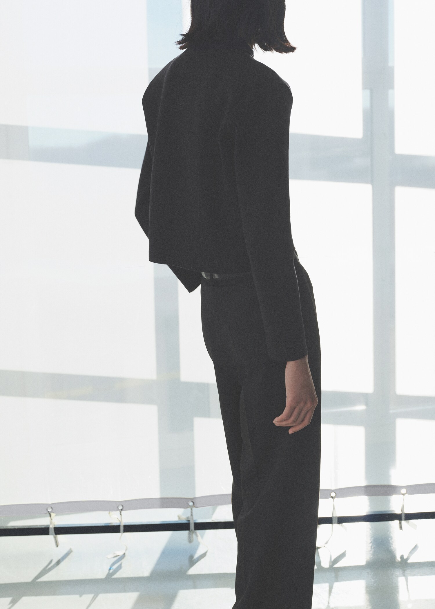 Veste à col officier boutons bijoux - Verso de l’article