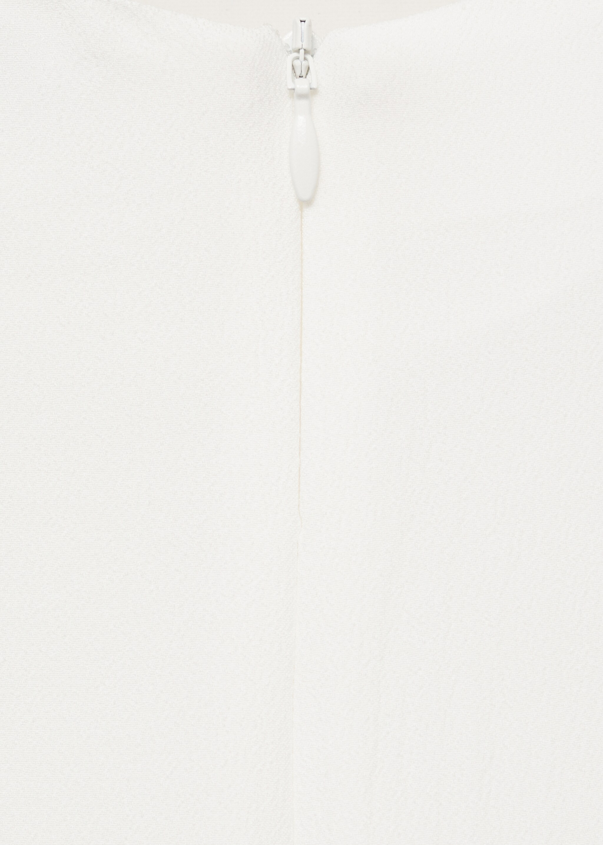 Brusa drapejada sense mànigues - Detall de l'article 0, Blanc trencat. Ref: 87034092-00.