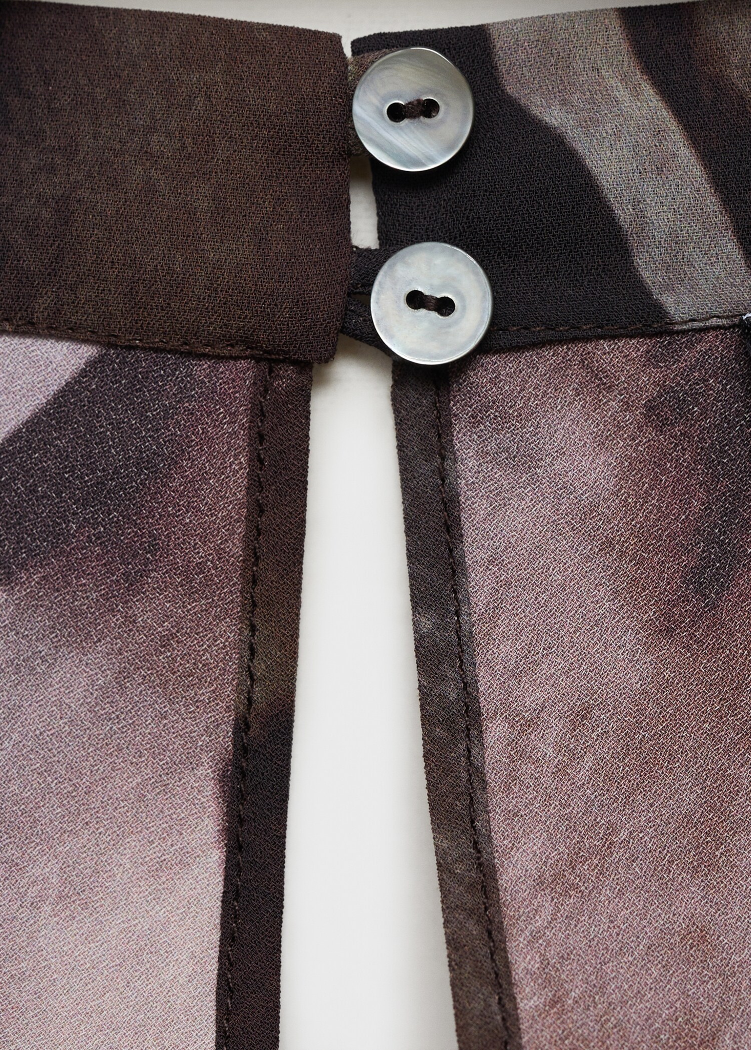 Zebra satin blouse - Details of the article 0