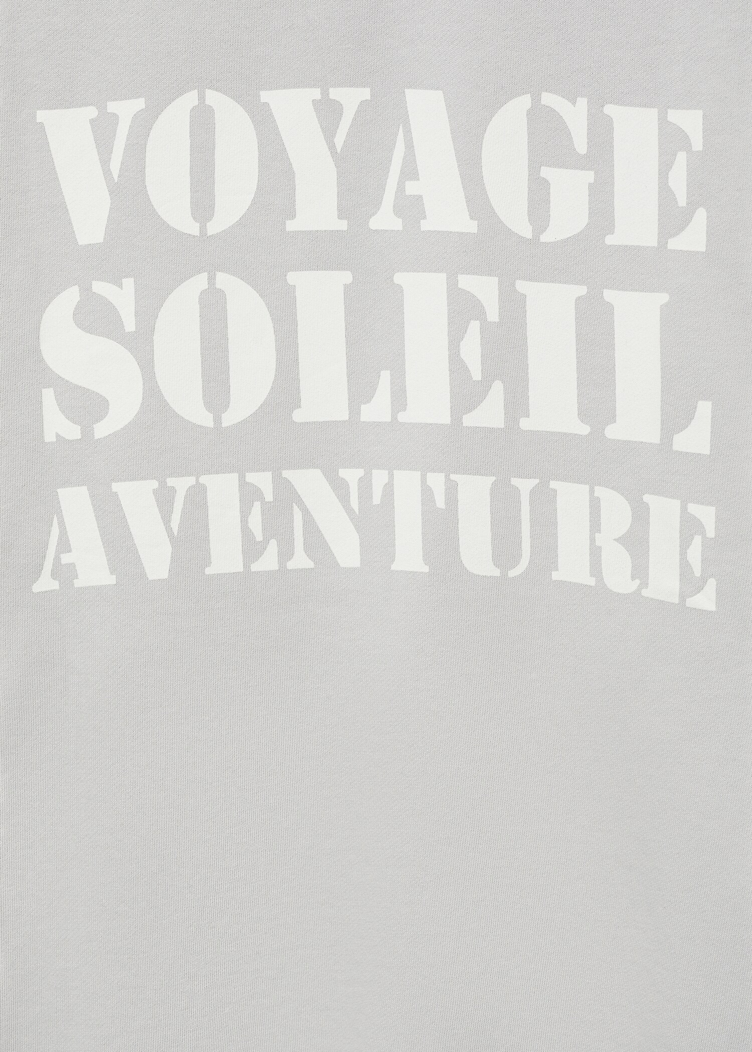 Bavlněná mikina s nápisem - Detail zboží 0