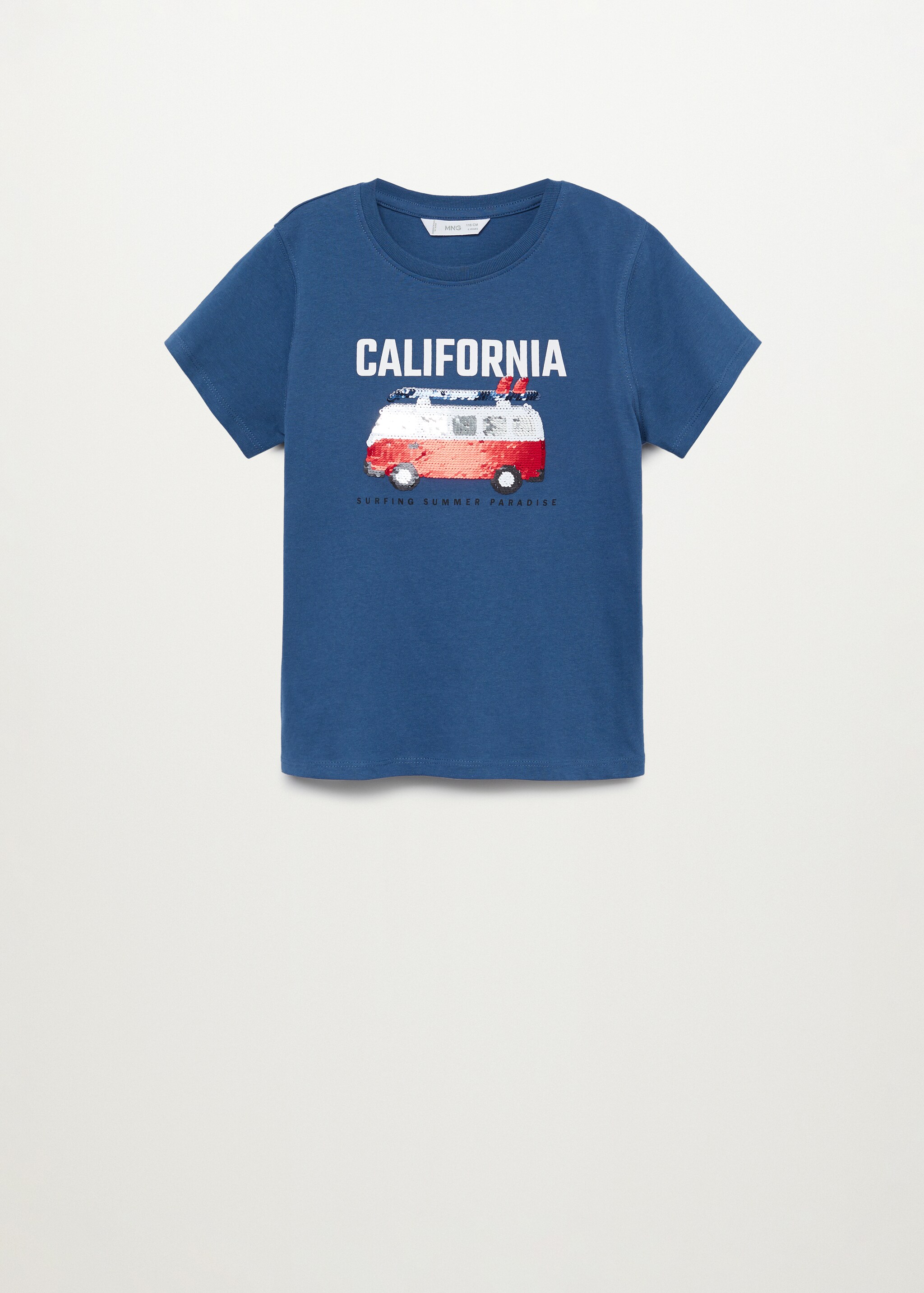 Camiseta lentejuelas reversibles - Artículo sin modelo