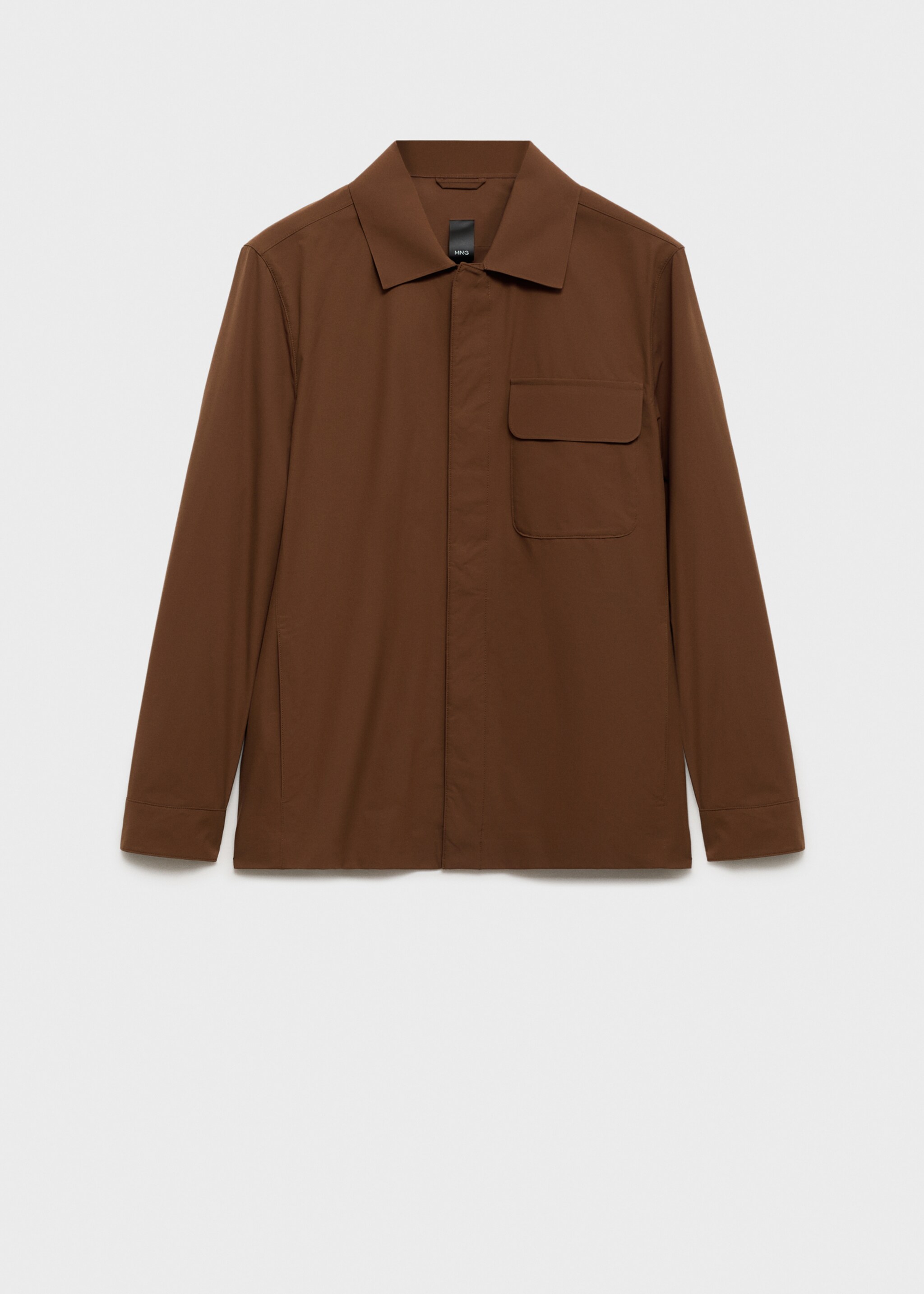 Chaqueta water repellent bolsillos - Artículo sin modelo, Naranja tostado. Ref: 87034390-00.