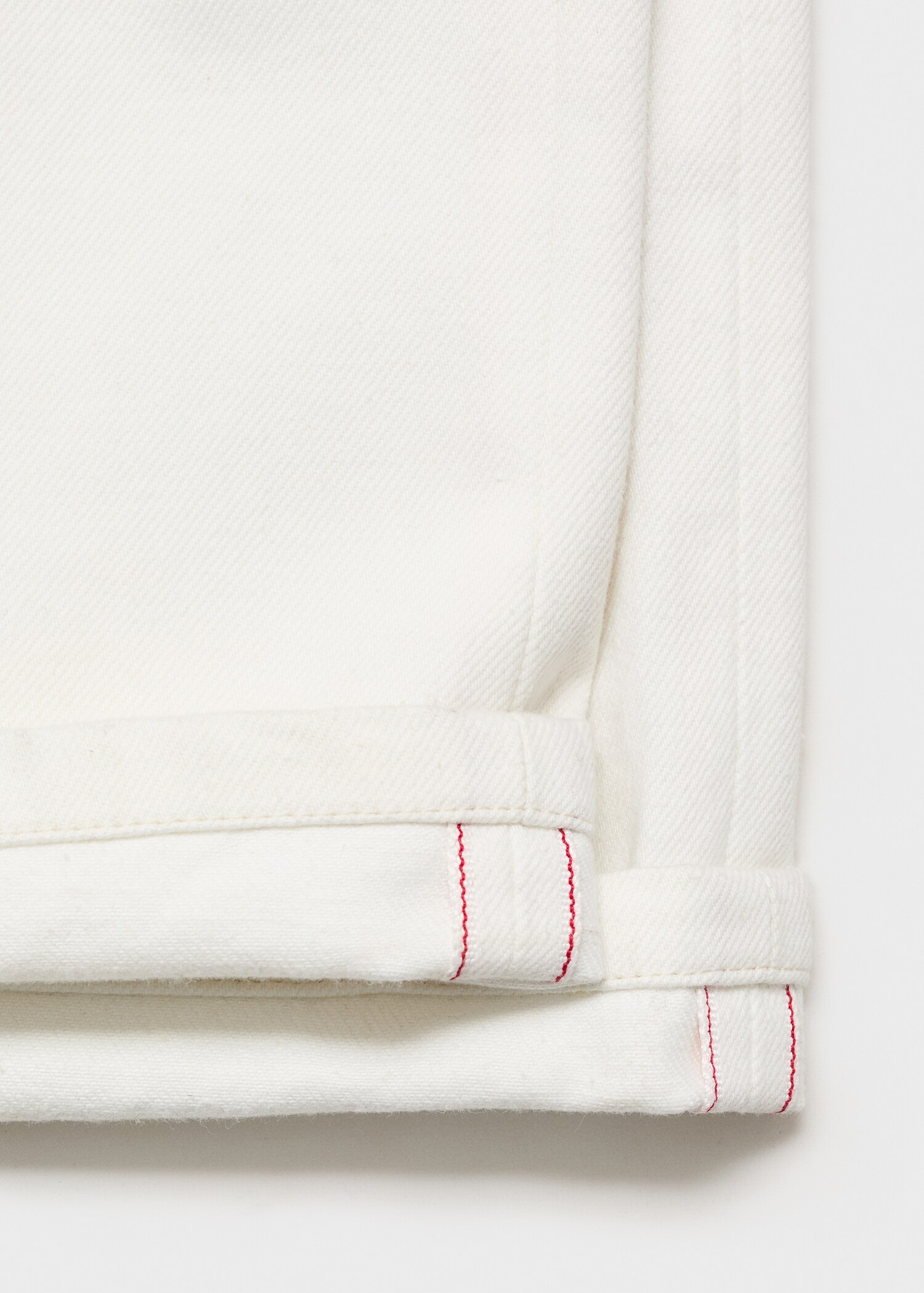 Tapered-fit selvedge jeans - Details of the article 0