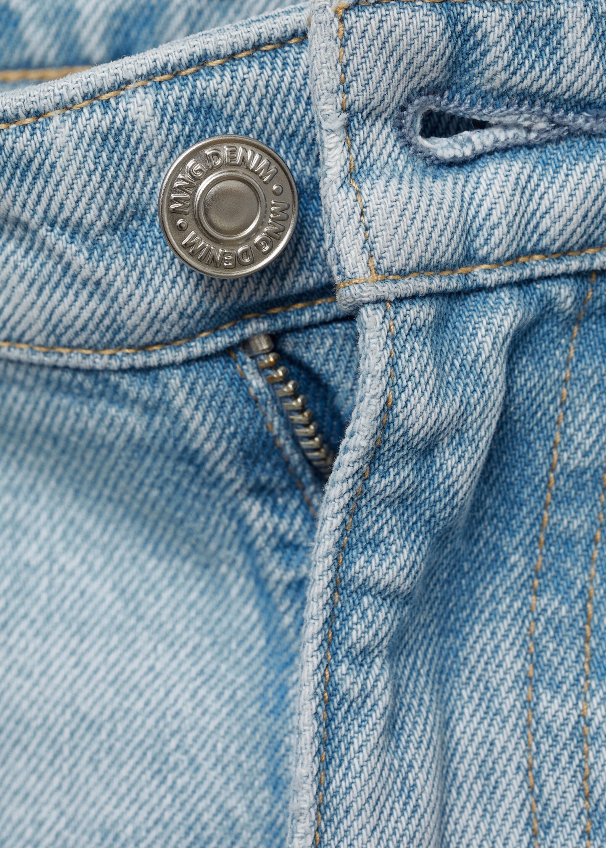 Bob regular-fit jeans - Details of the article 8, Light Blue. Ref: 87034398-00.