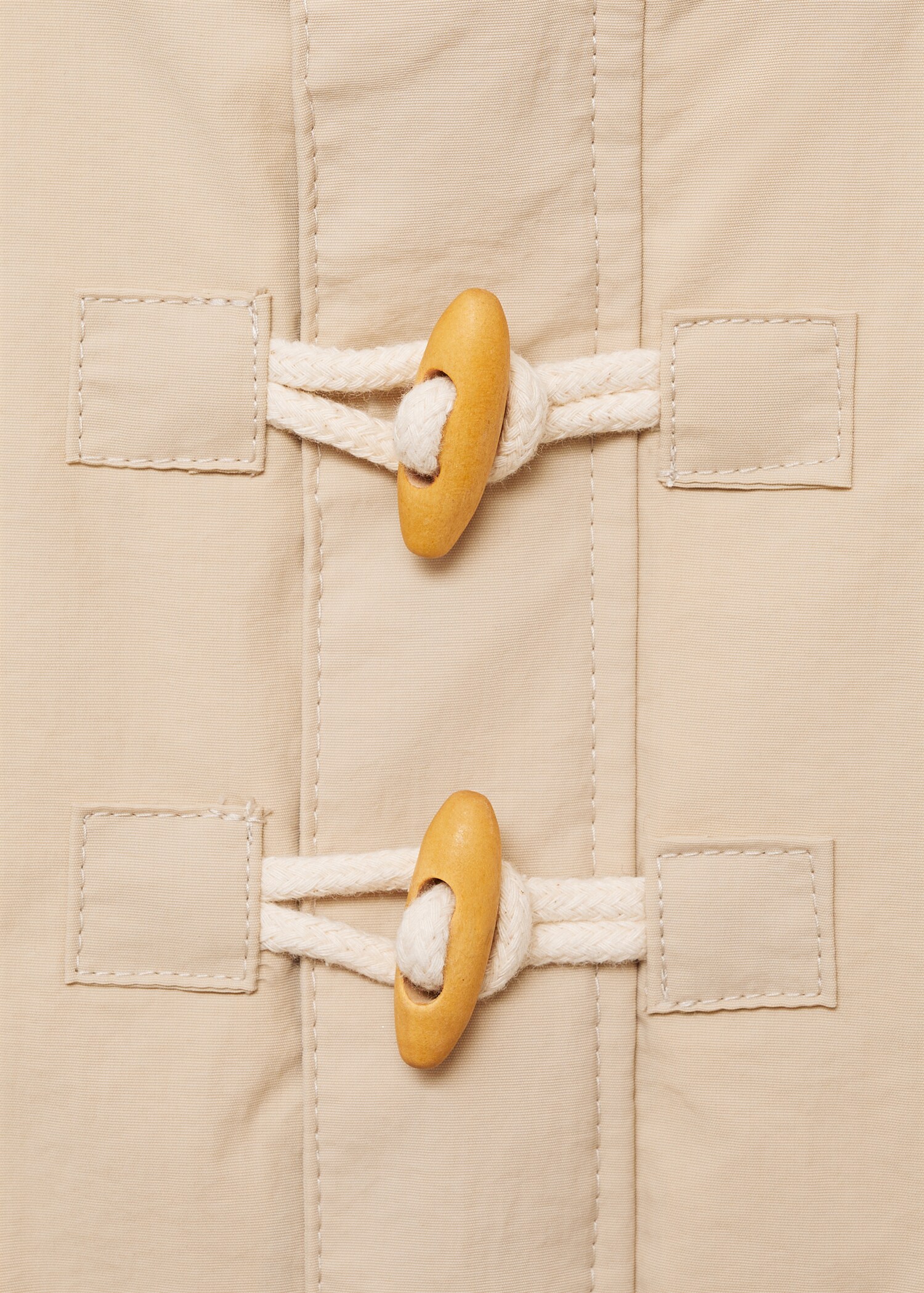 Duffle coat style anorak - Details of the article 8