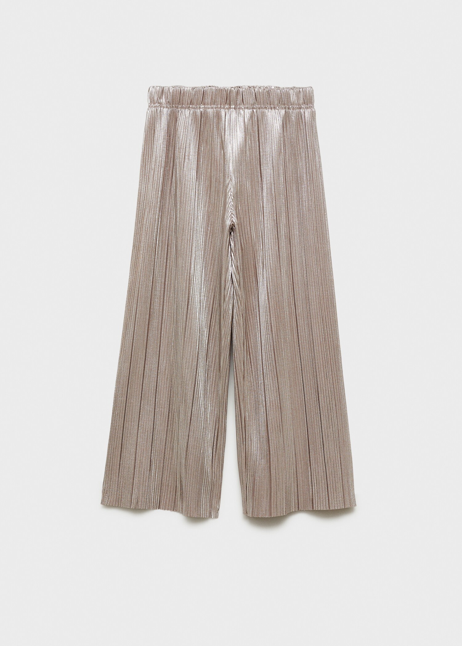 Pleated straight trousers - Article without model