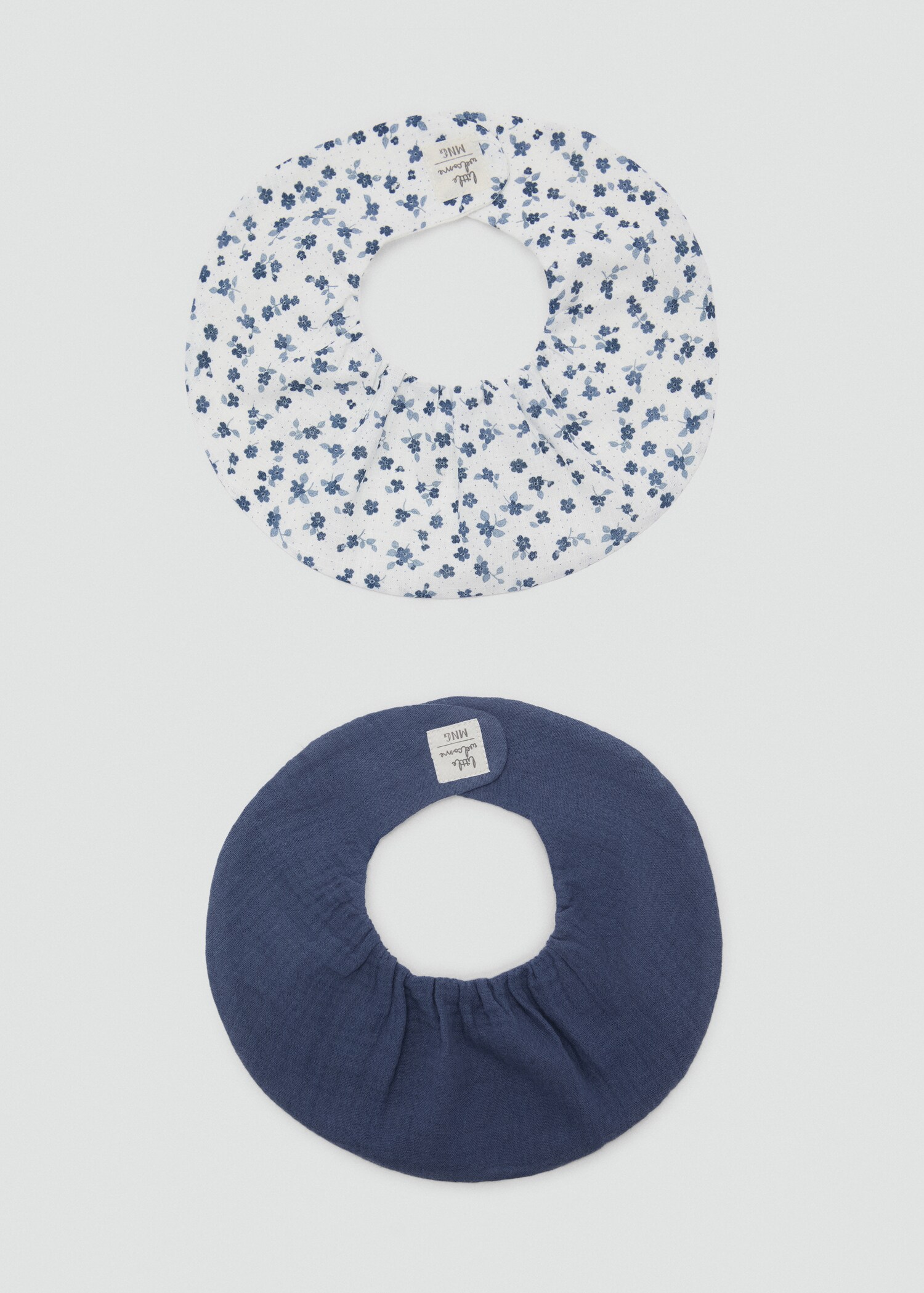 Pack of 2 cotton bibs - Article without model