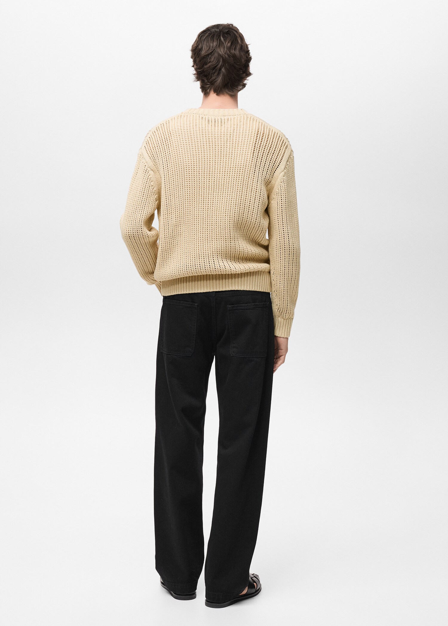 Loose-fit jeans - Reverse of the article