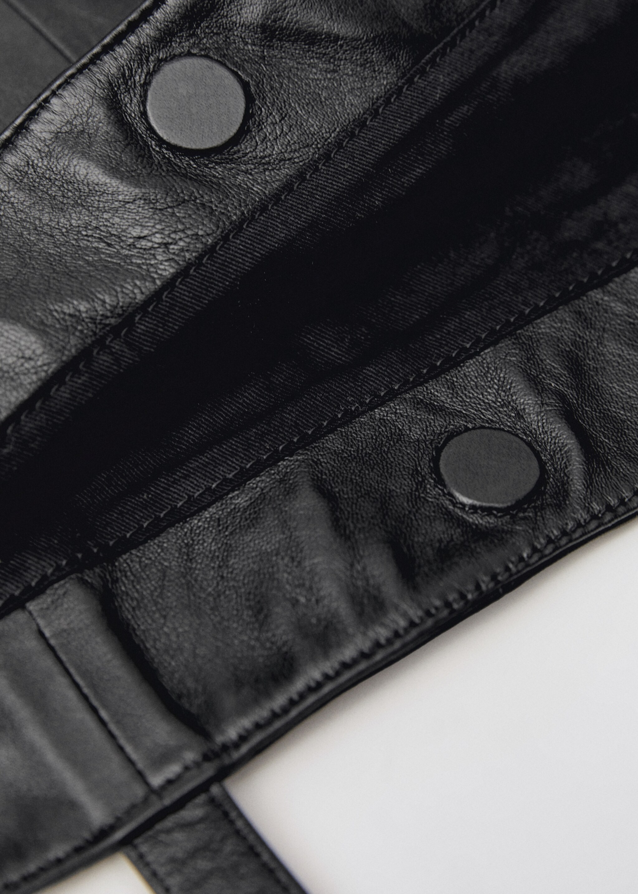 Bossa shopper pell patchwork - Detall de l'article 2, Negre. Ref: 87034423-00.