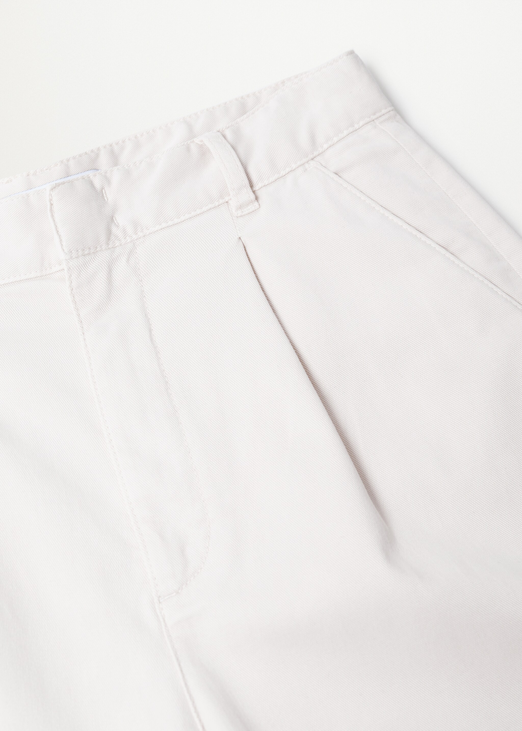 Pantalón algodón detalle pinzas - Detalle del artículo 8