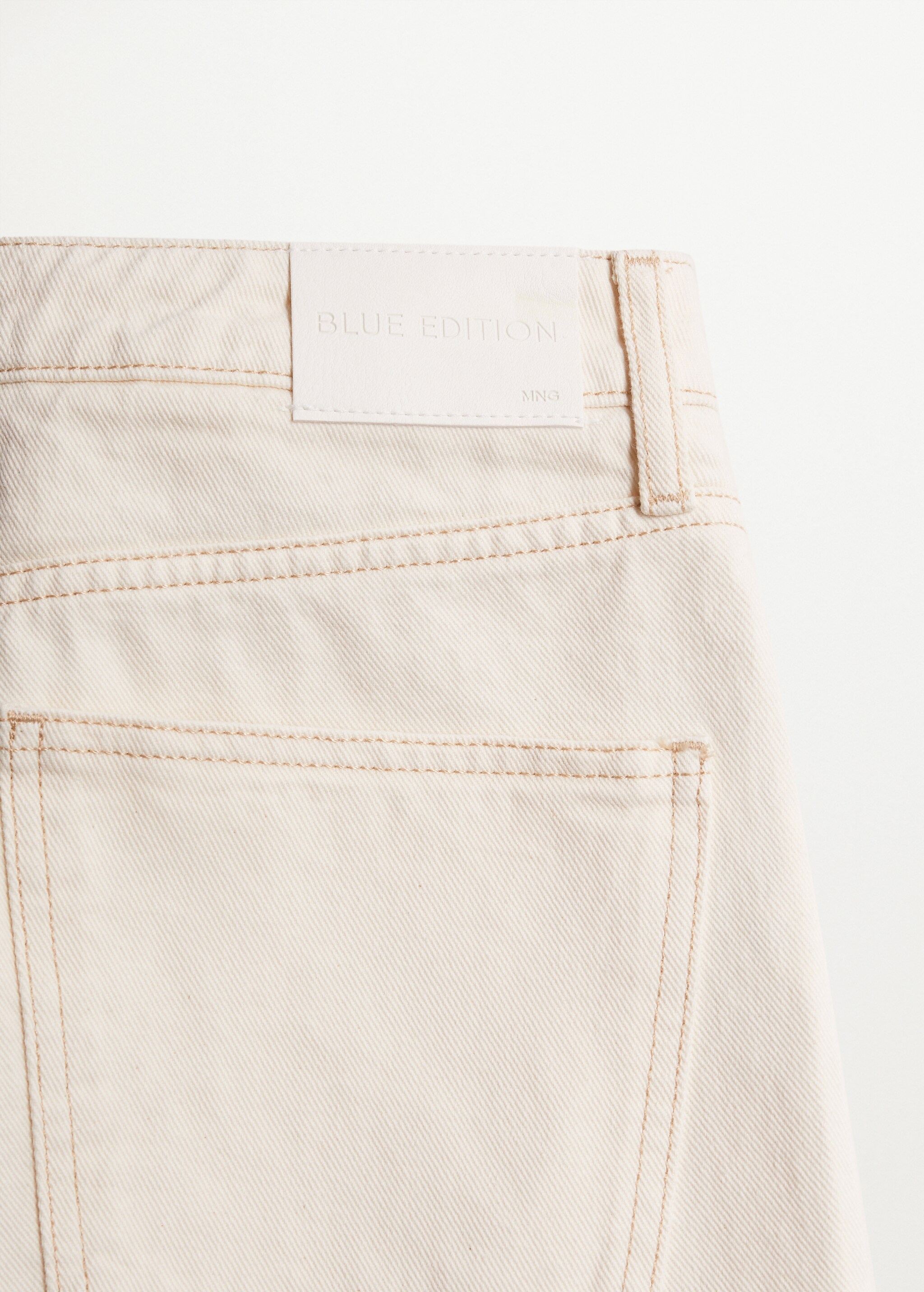 Džíny cropped se širokými nohavicemi - Detail zboží 8
