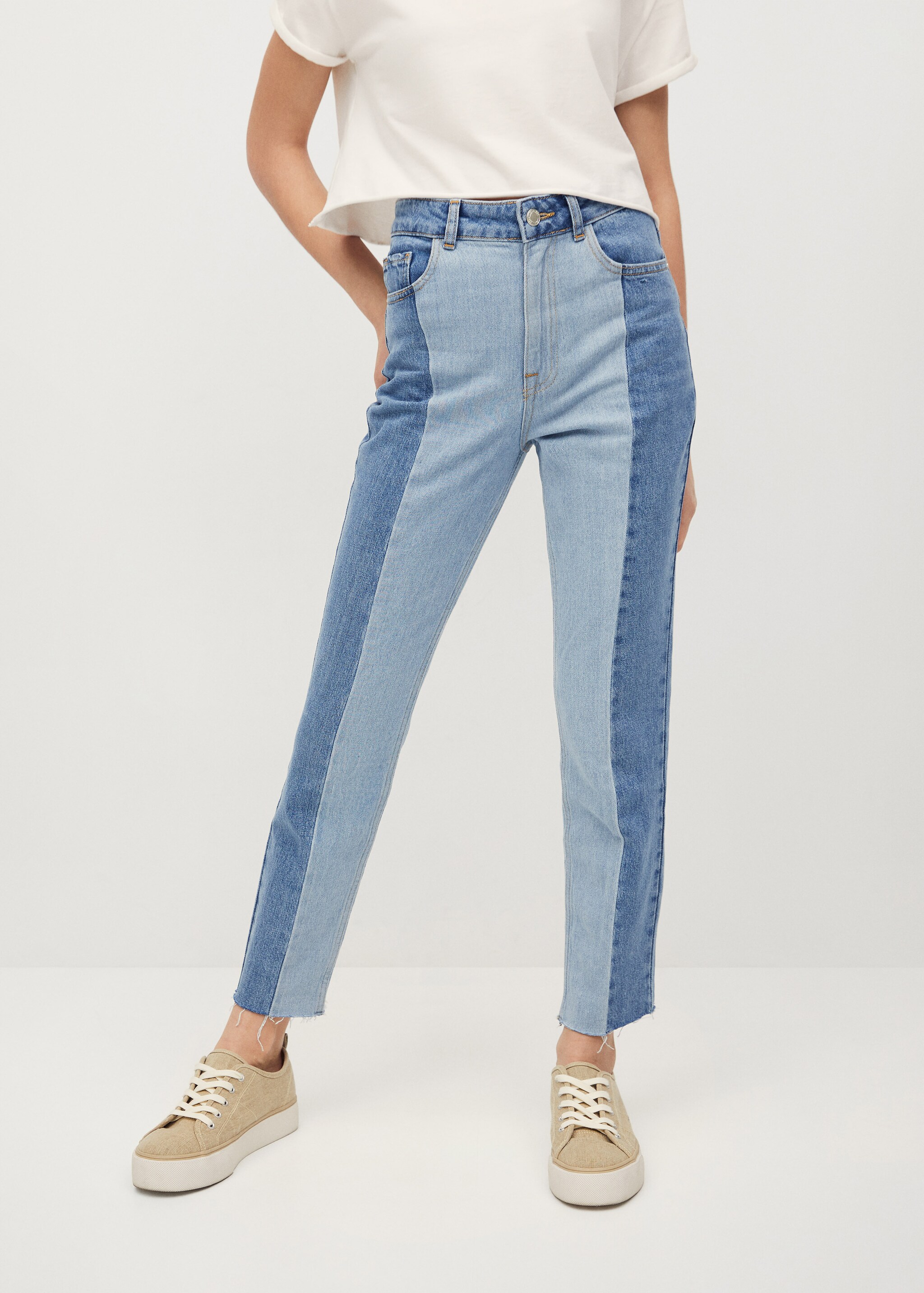 Jeans slim fit costuras - Detalle del artículo 1