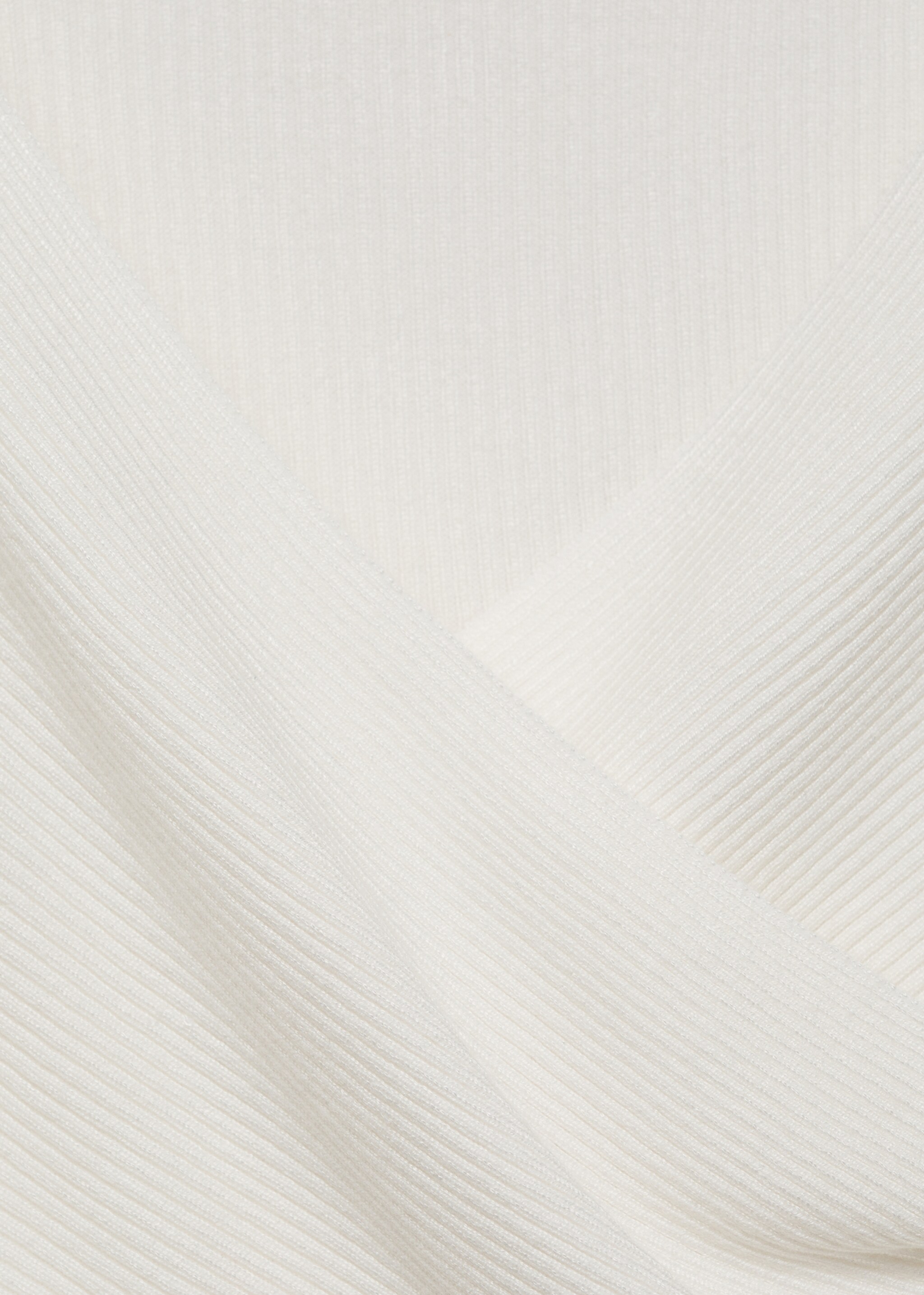 Wrap crop top - Details of the article 8, Off White. Ref: 87034787-00.