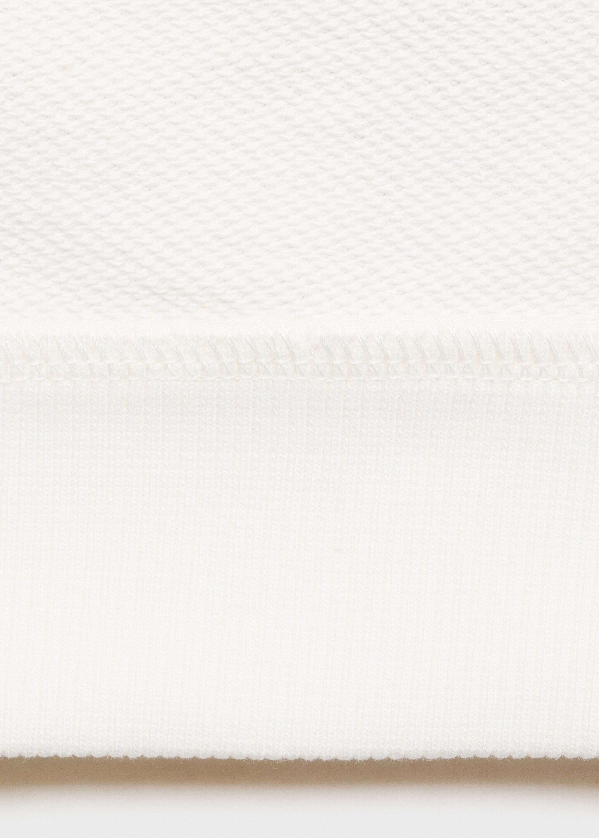 Sweater message imprimé - Détail de l'article 0, Blanc cassé. Ref: 87034789-00.