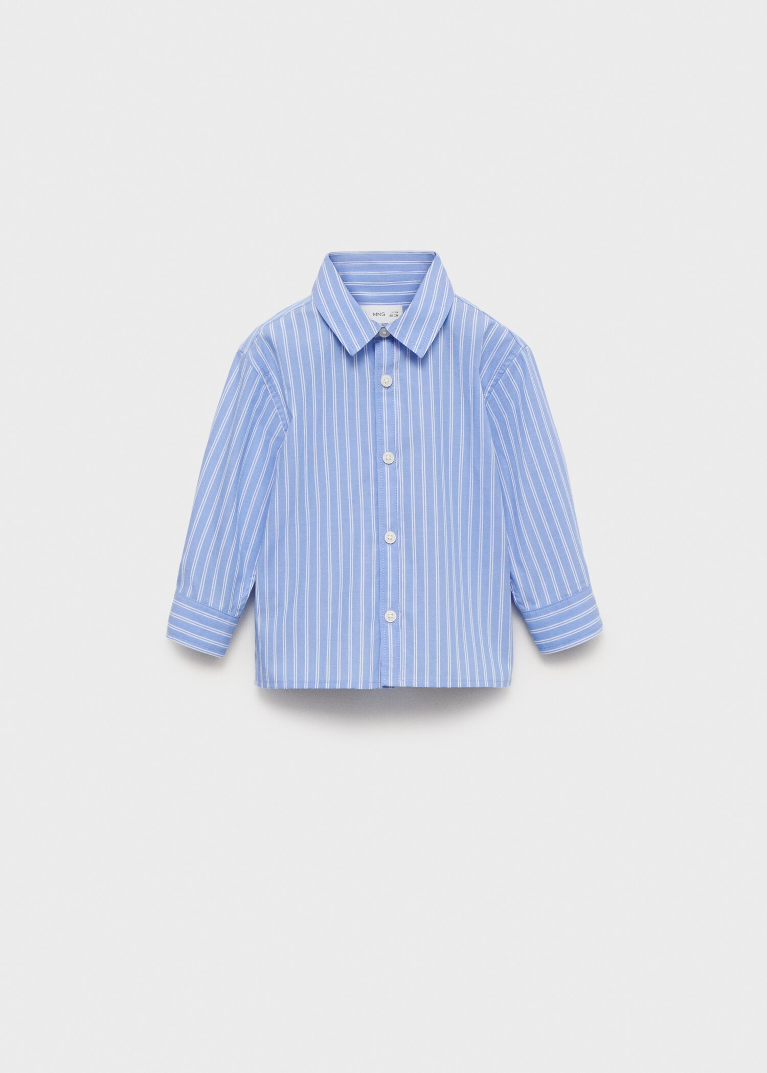 100% cotton striped shirt - Article without model