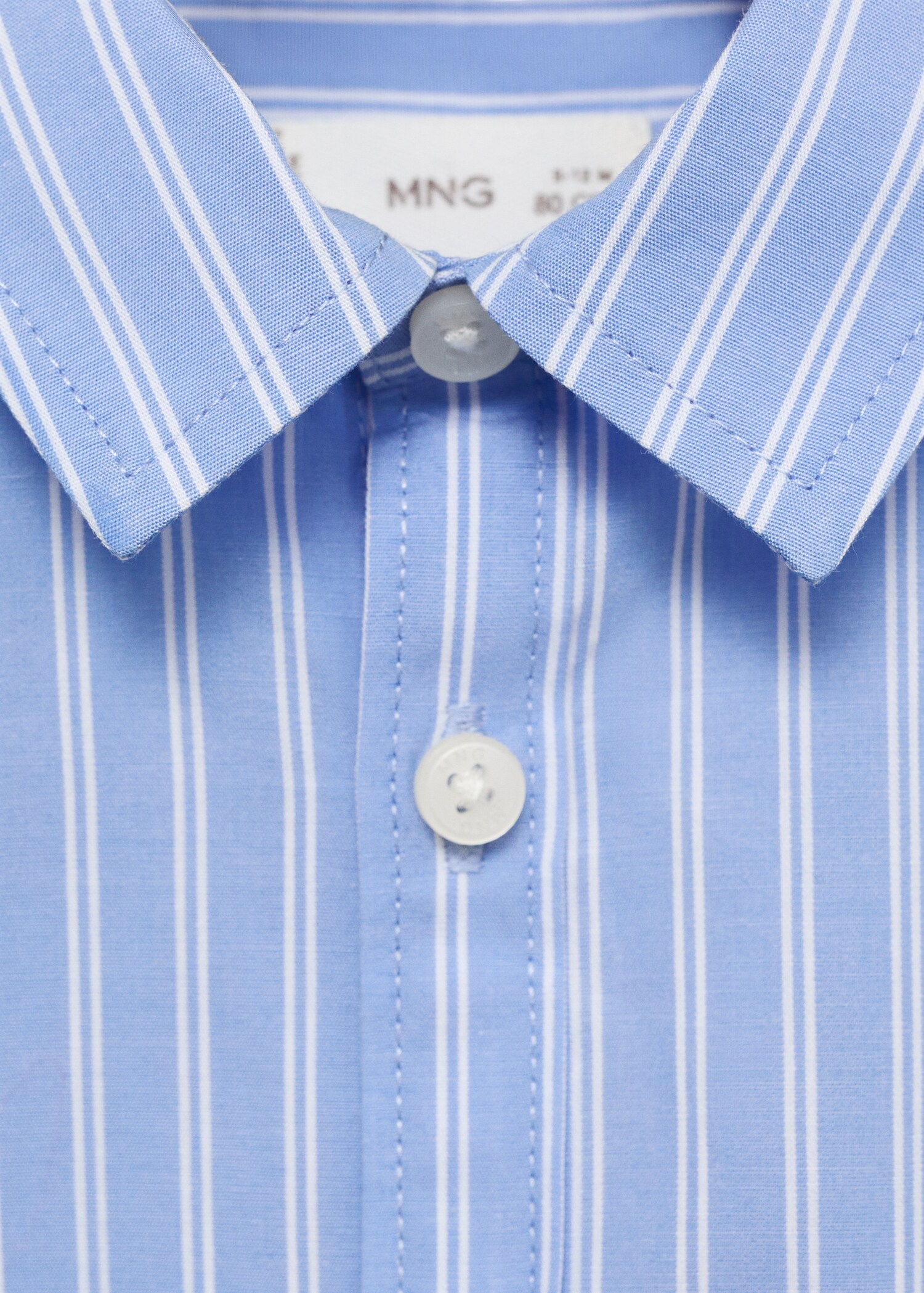 100% cotton striped shirt - Details of the article 8
