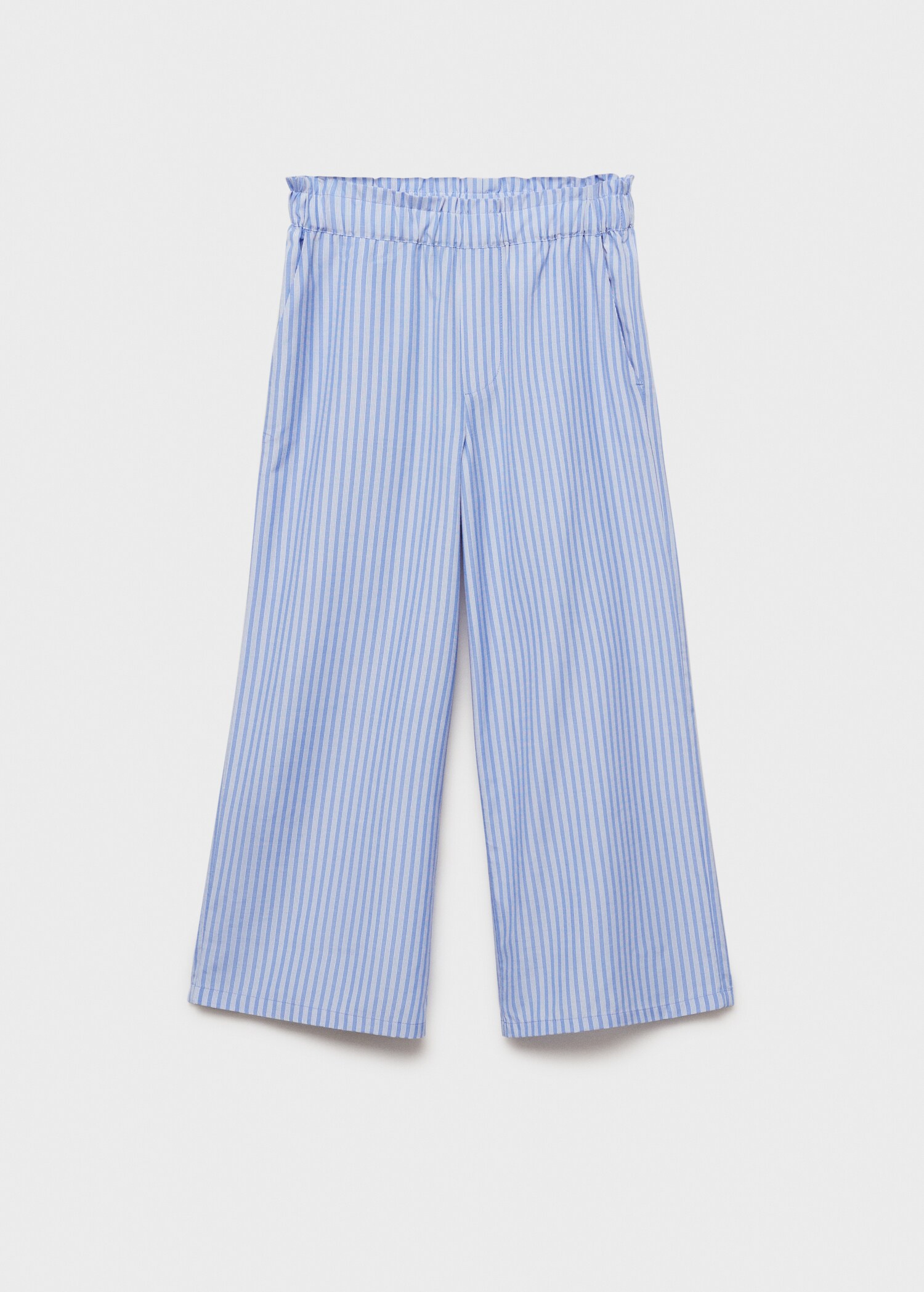 Striped cotton trousers - Article without model